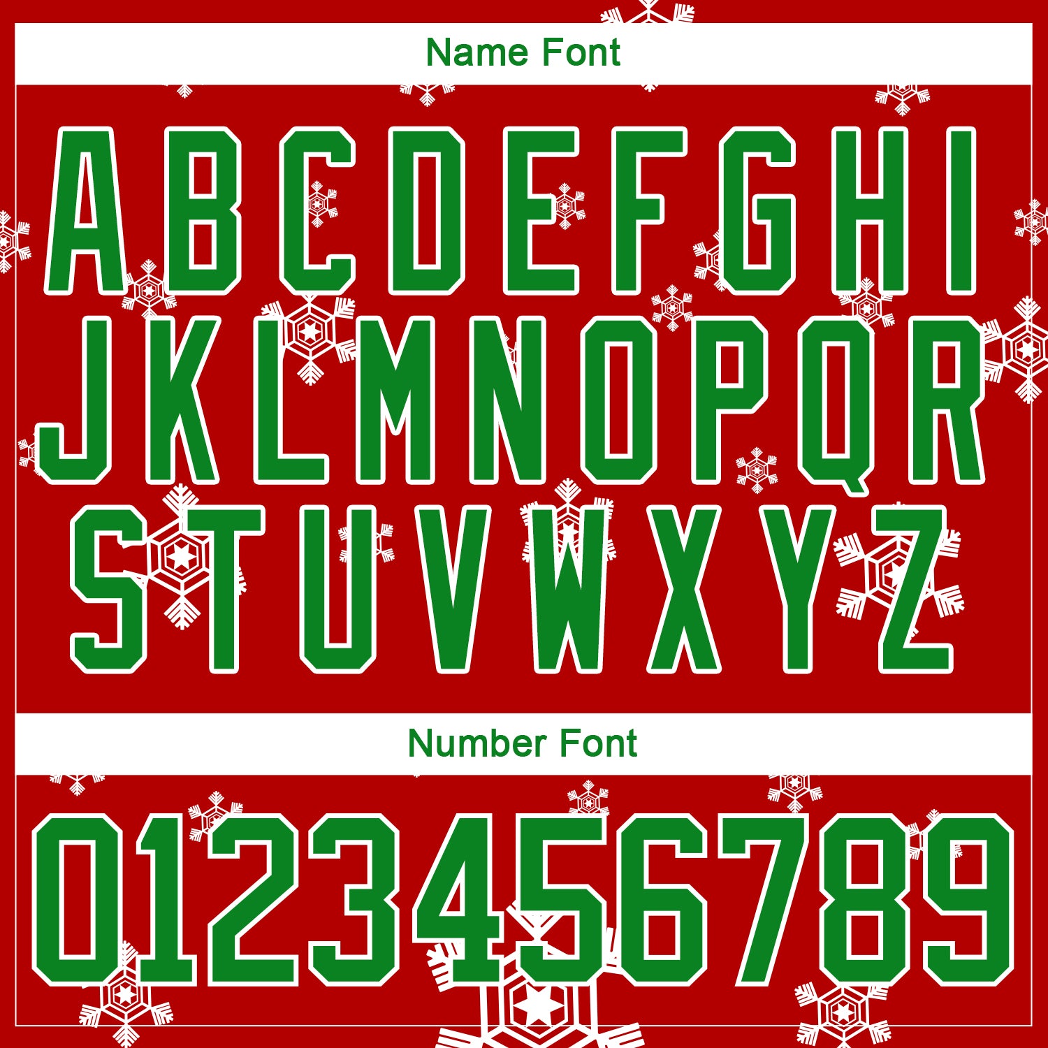 Custom Red Grass Green-White Christmas Reindeer 3D Hockey Lace Neck Jersey view 4