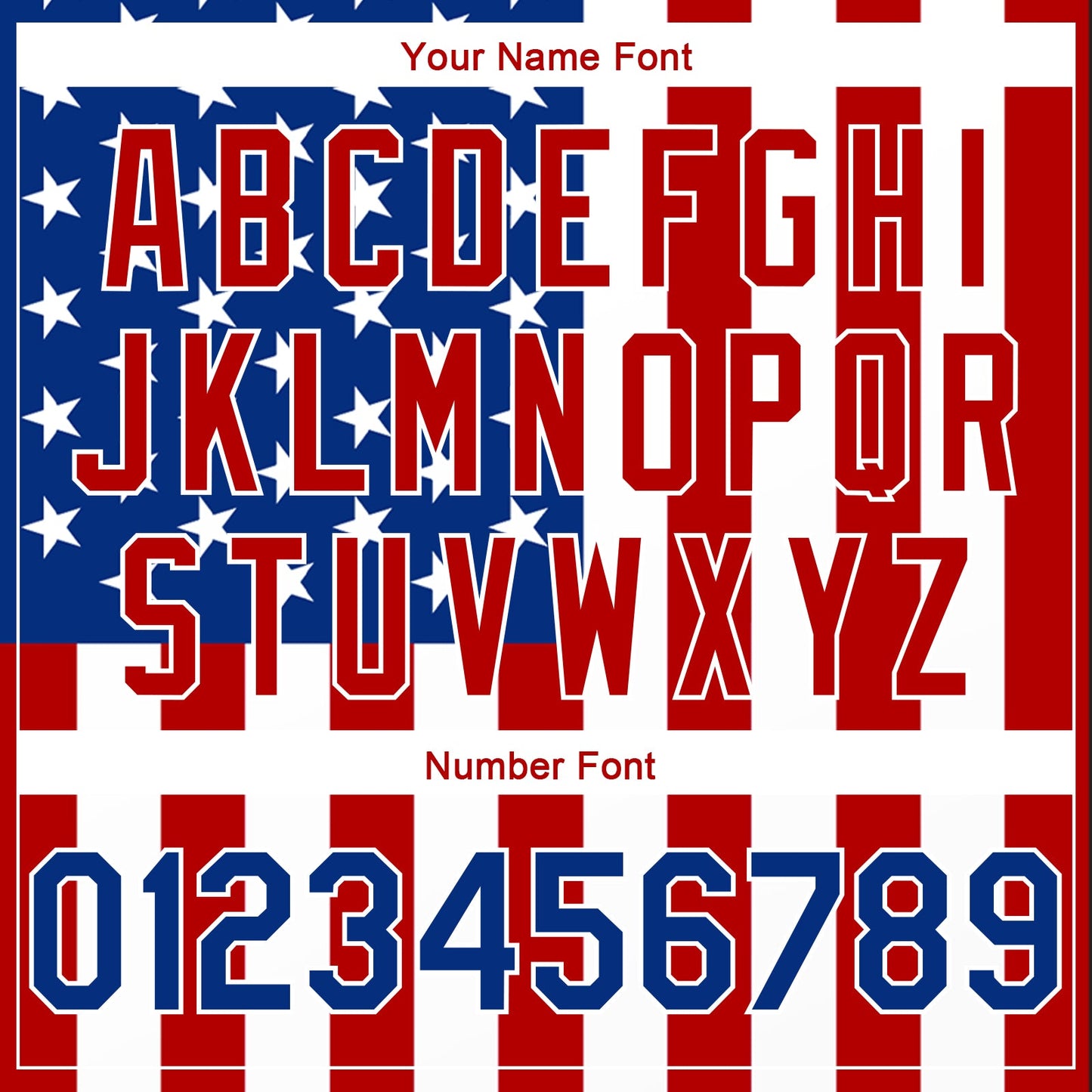 Custom White Royal-Red 3D American Flag Fashion Authentic Basketball Jersey view 4
