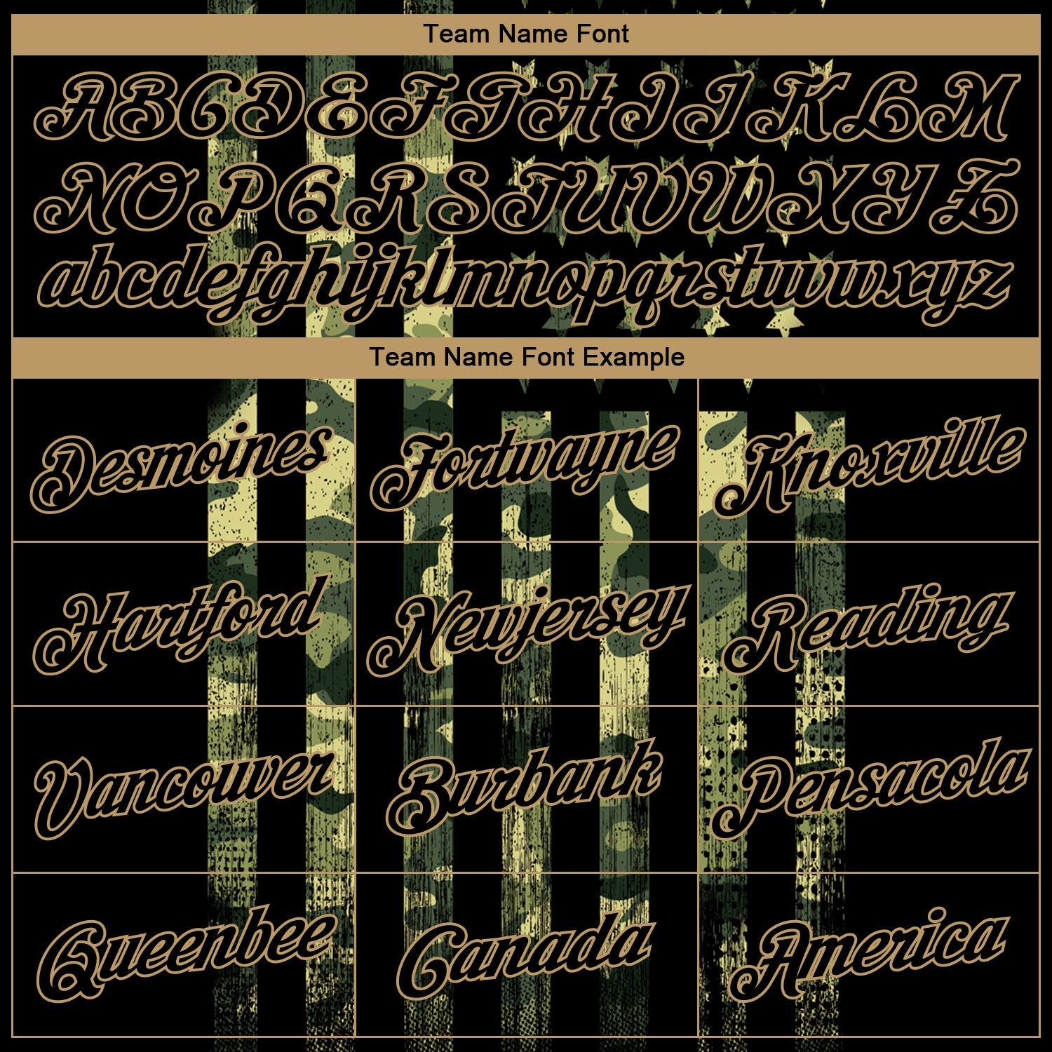 Custom Camo Black-Old Gold 3D American Flag Fashion Authentic Salute To Service Basketball Jersey view 3