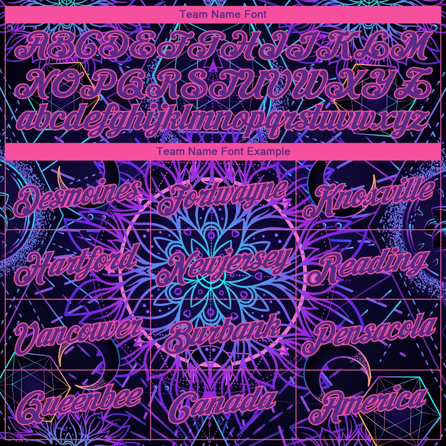 Custom Purple Pink 3D Pattern Design Magic Mushrooms Over Sacred Geometry Psychedelic Hallucination Authentic Basketball Jersey view 3