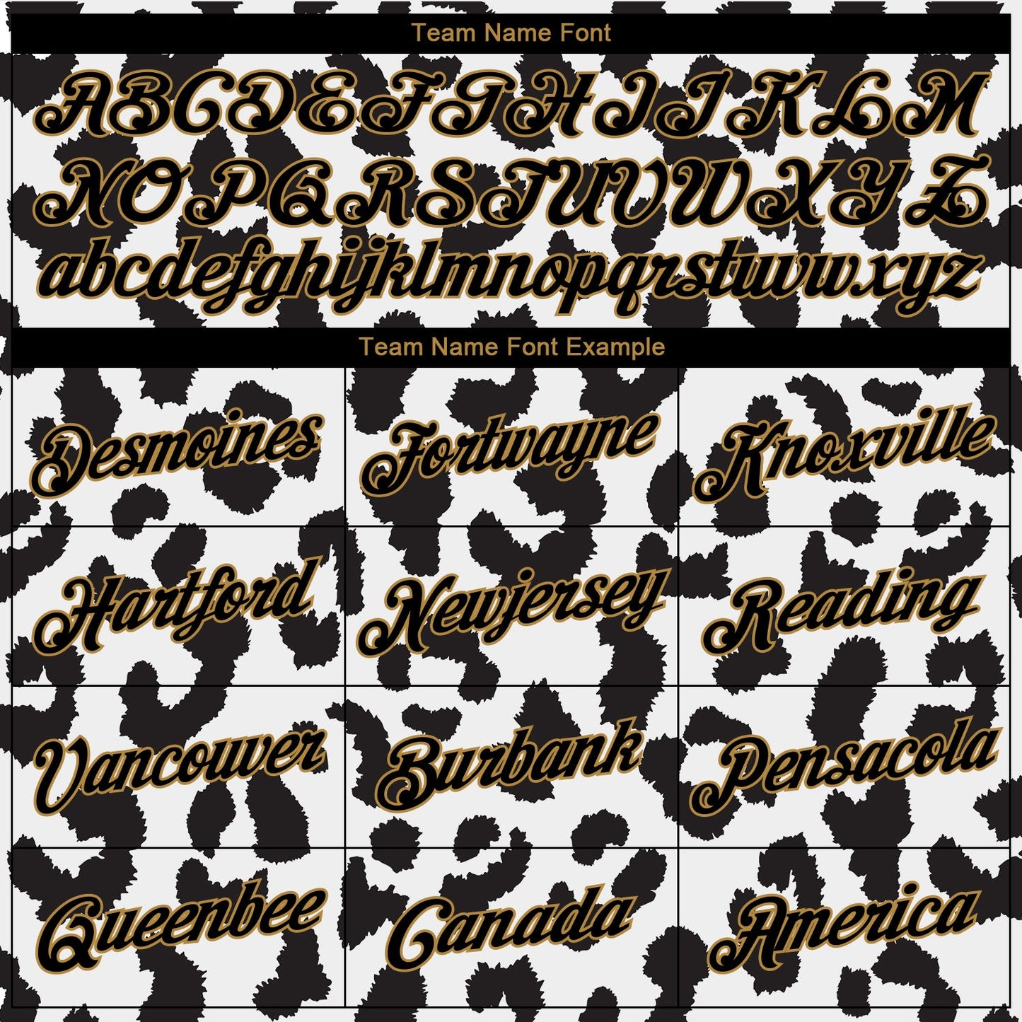 Custom White Black-Old Gold 3D Pattern Design Leopard Print Authentic Basketball Jersey view 3