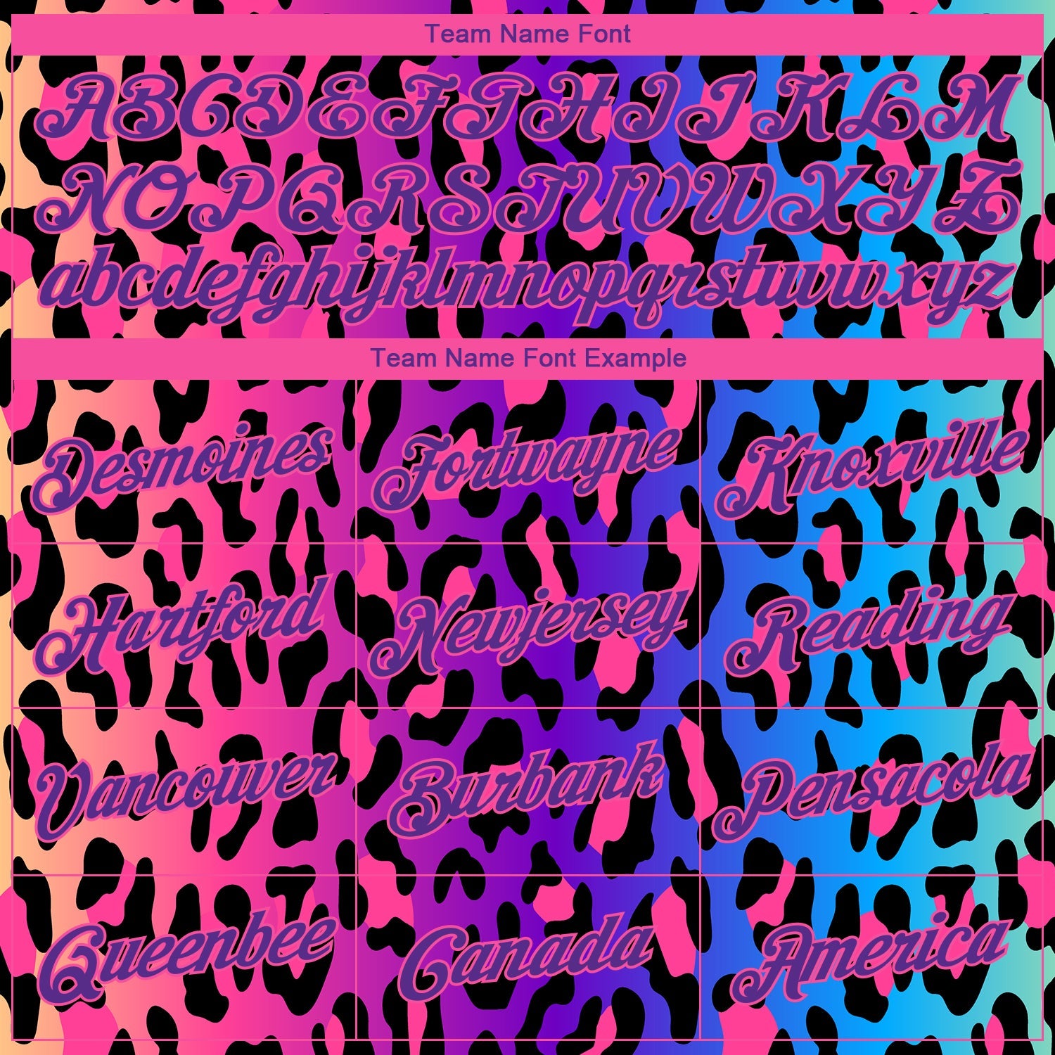 Custom Purple Pink-Black 3D Pattern Design Leopard Print Authentic Basketball Jersey view 3