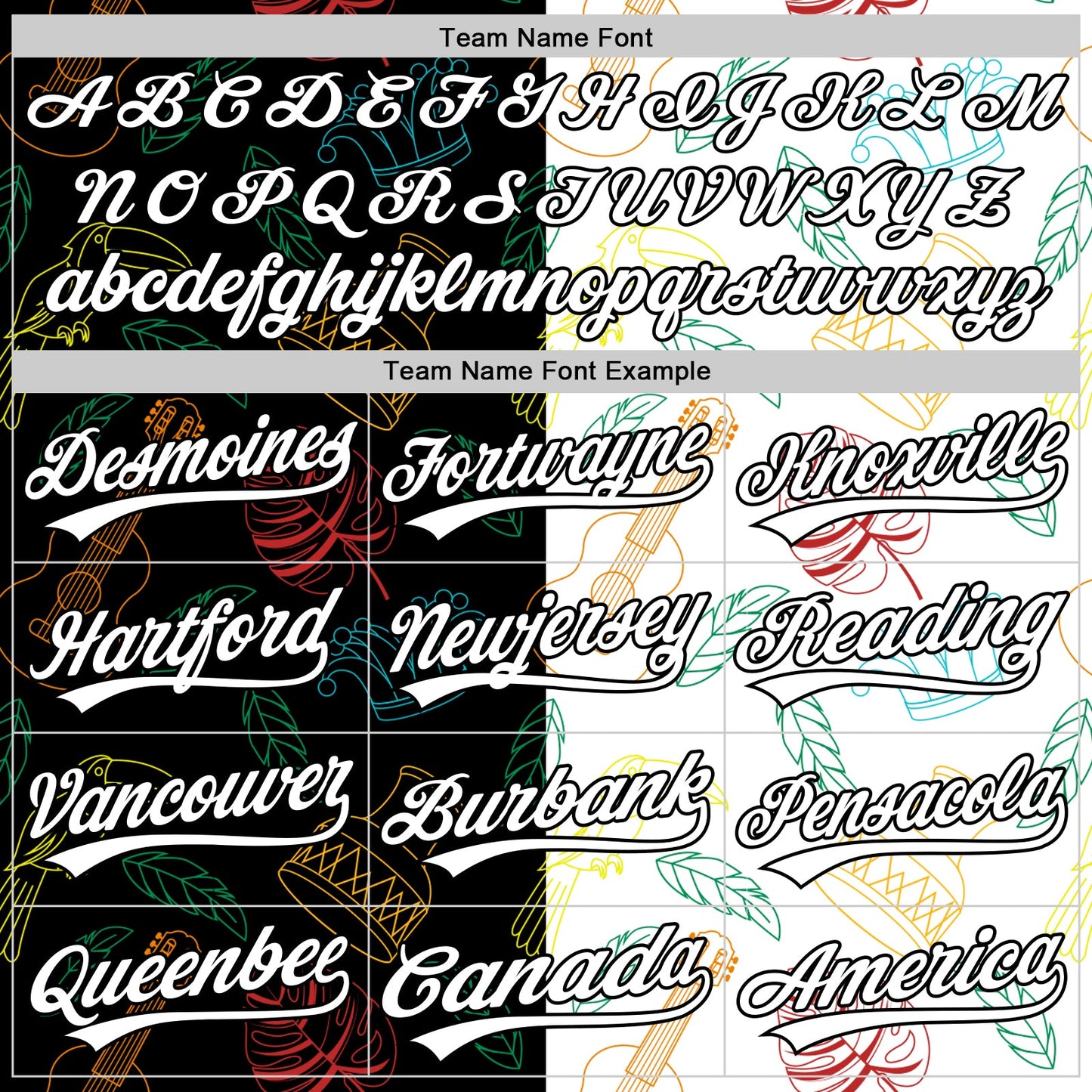 Custom Black White 3D Pattern Design Music Festival Brazilian Carnival Authentic Baseball Jersey view 4