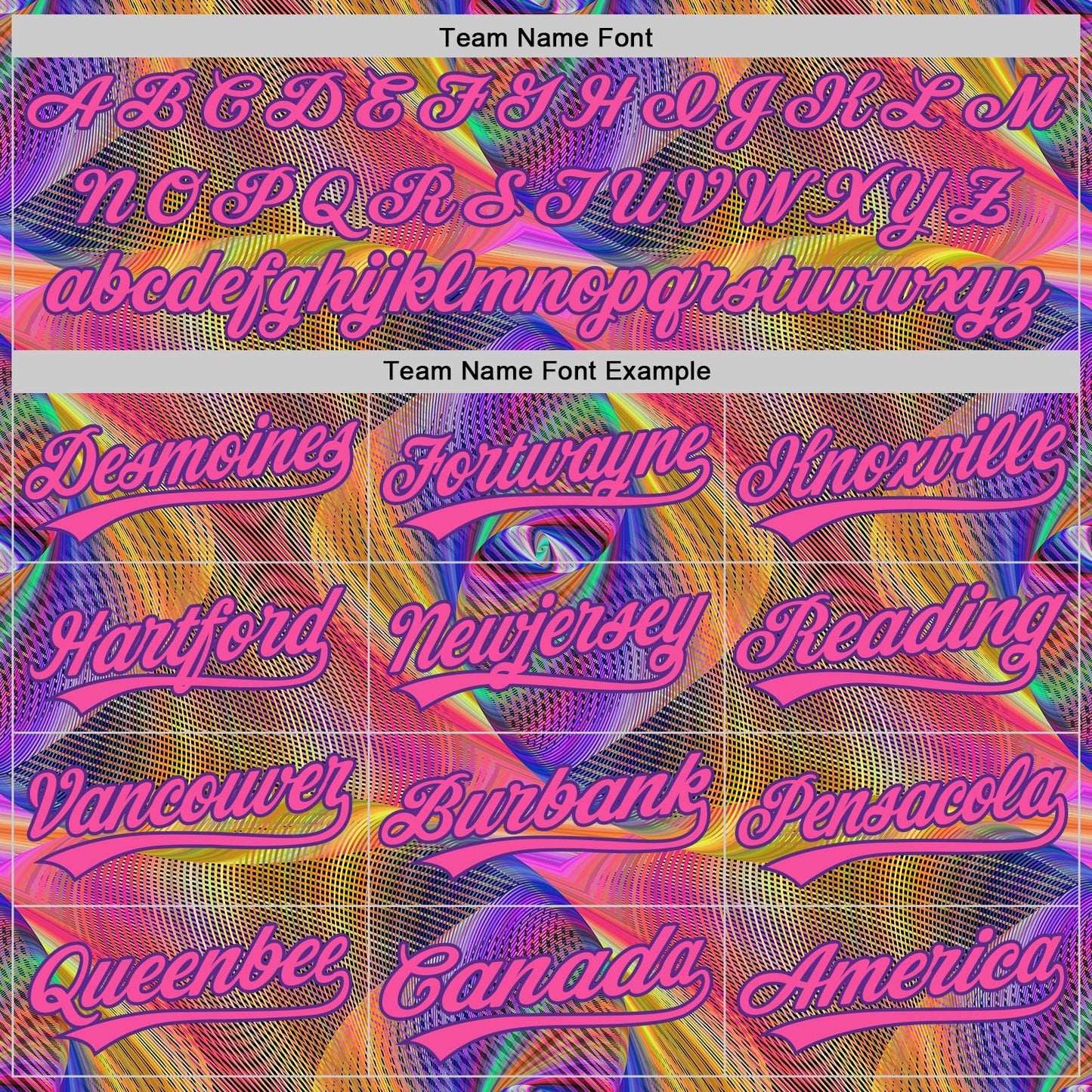 Custom Purple Pink 3D Pattern Design Abstract Fractal Style Authentic Baseball Jersey view 3