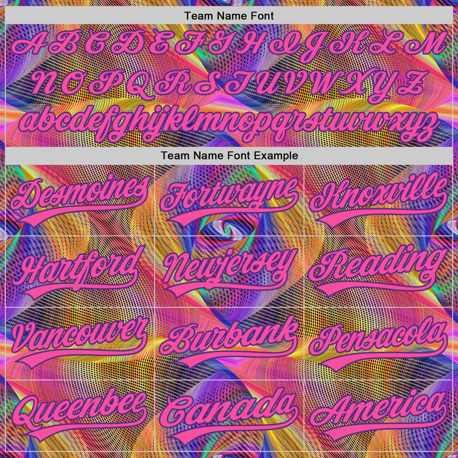 Custom Purple Pink 3D Pattern Design Abstract Fractal Style Authentic Baseball Jersey view 3