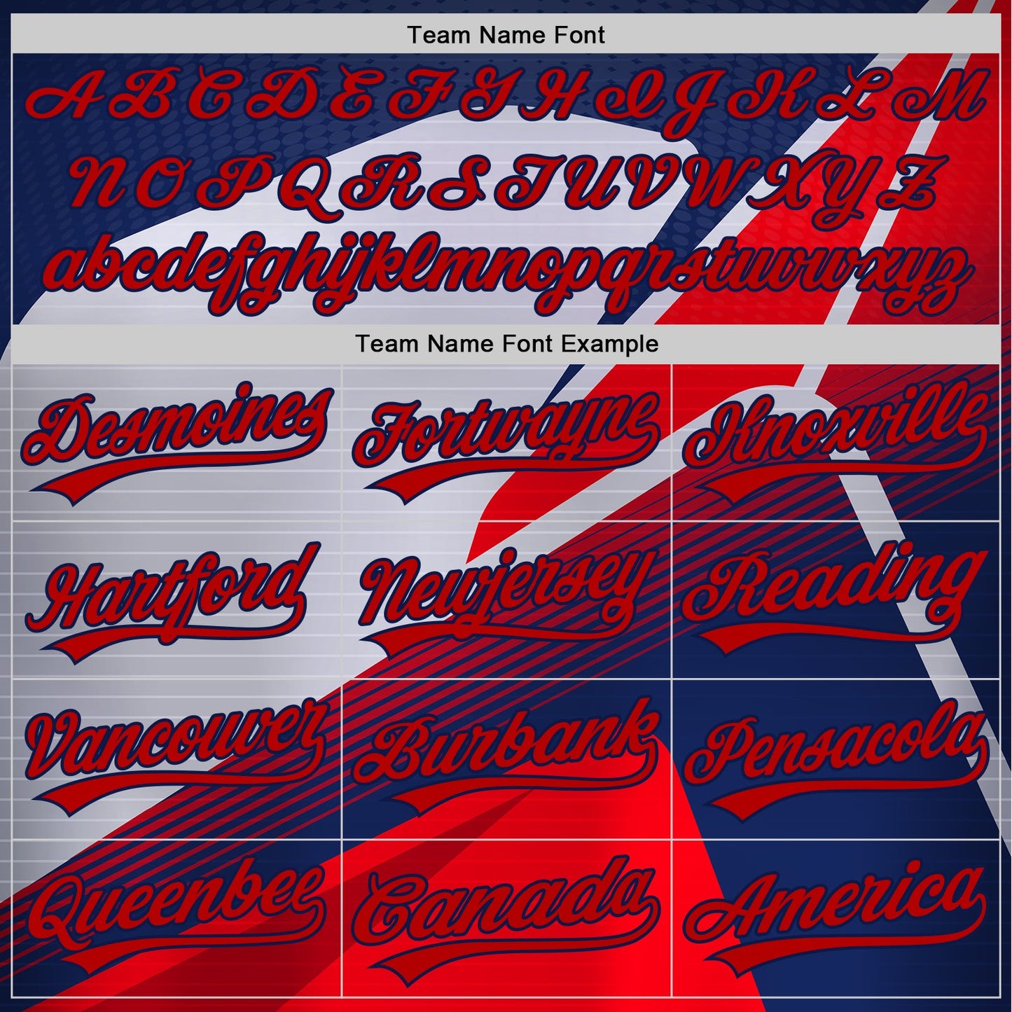 Custom Red Navy 3D Pattern Design Abstract Sport Authentic Baseball Jersey view 4