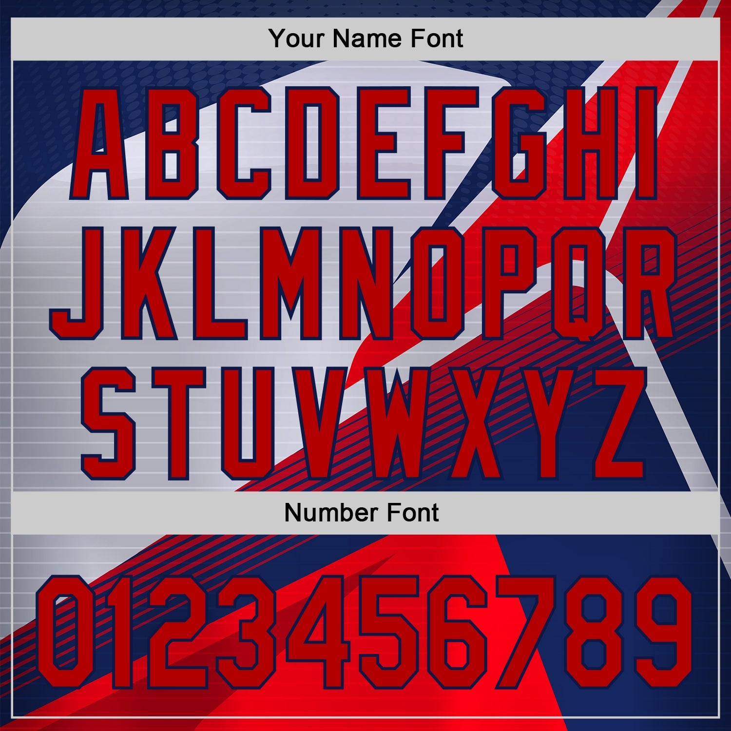Custom Red Navy 3D Pattern Design Abstract Sport Authentic Baseball Jersey view 5