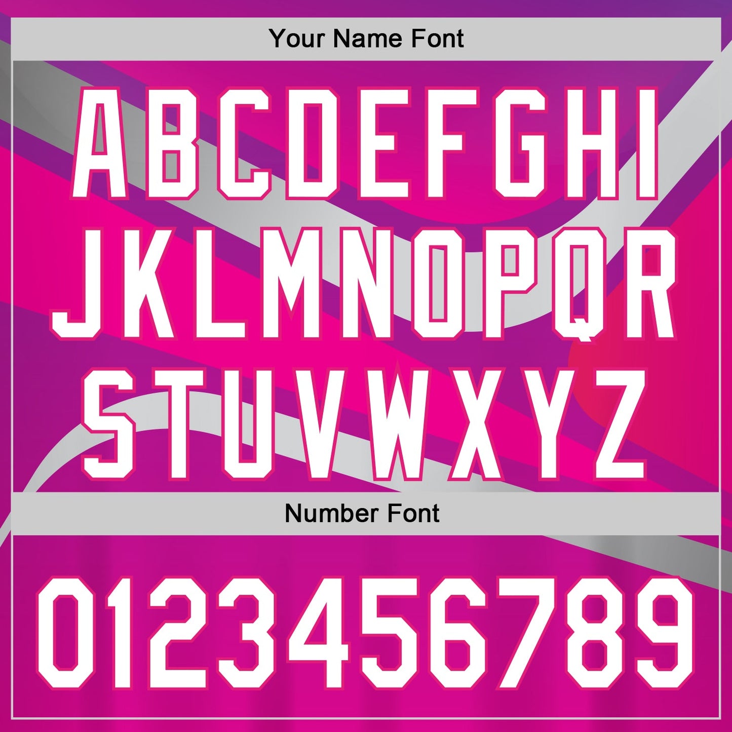 Custom Purple White-Hot Pink 3D Pattern Design Abstract Sport Authentic Baseball Jersey view 5