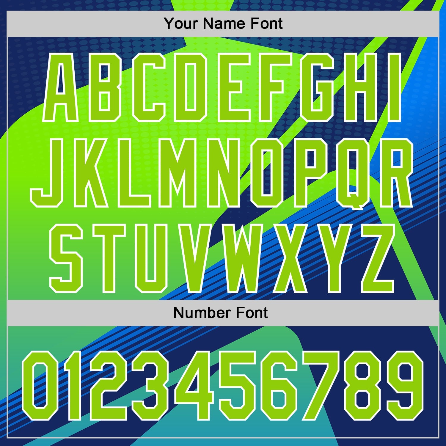 Custom Royal Neon Green-White 3D Pattern Design Abstract Sport Authentic Baseball Jersey view 5