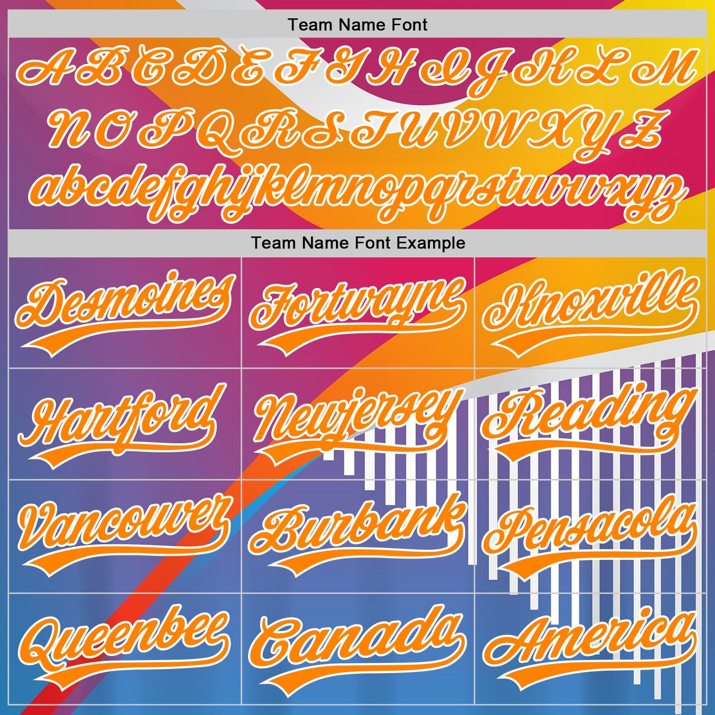 Custom Pink Bay Orange Light Blue-White 3D Pattern Design Abstract Sport Authentic Baseball Jersey view 4