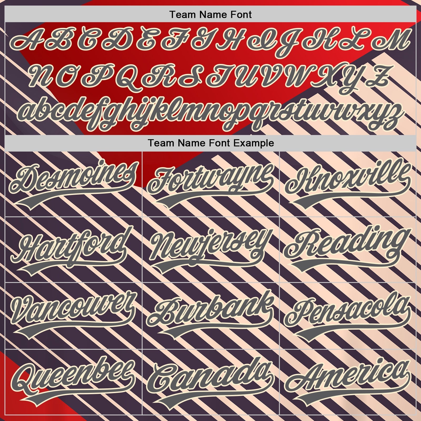 Custom Red Steel Gray=Cream 3D Pattern Design Abstract Sport Authentic Baseball Jersey view 4