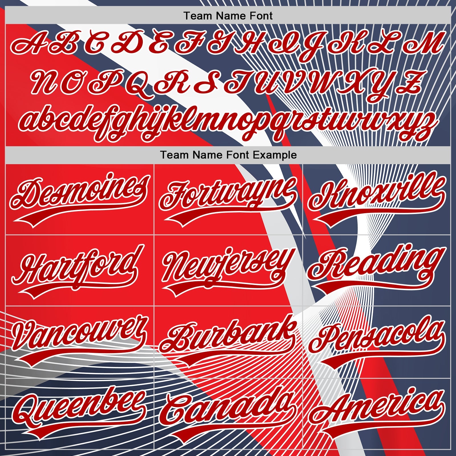 Custom Navy Red-White 3D Pattern Design Abstract Sport Authentic Baseball Jersey view 4