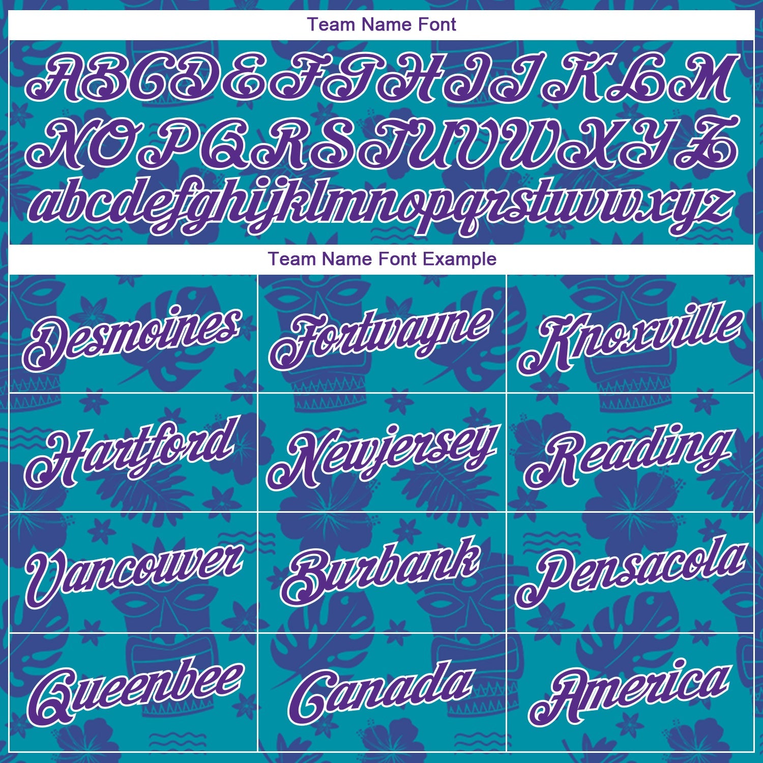Custom Teal Purple-White 3D Pattern Hawaii Palm Trees Authentic Basketball Jersey view 3