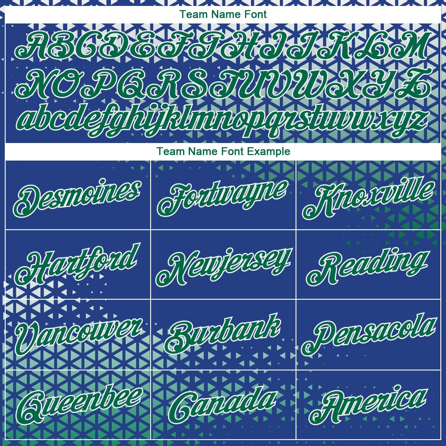 Custom Royal Kelly Green-White Triangle Shapes Authentic City Edition Basketball Jersey view 3