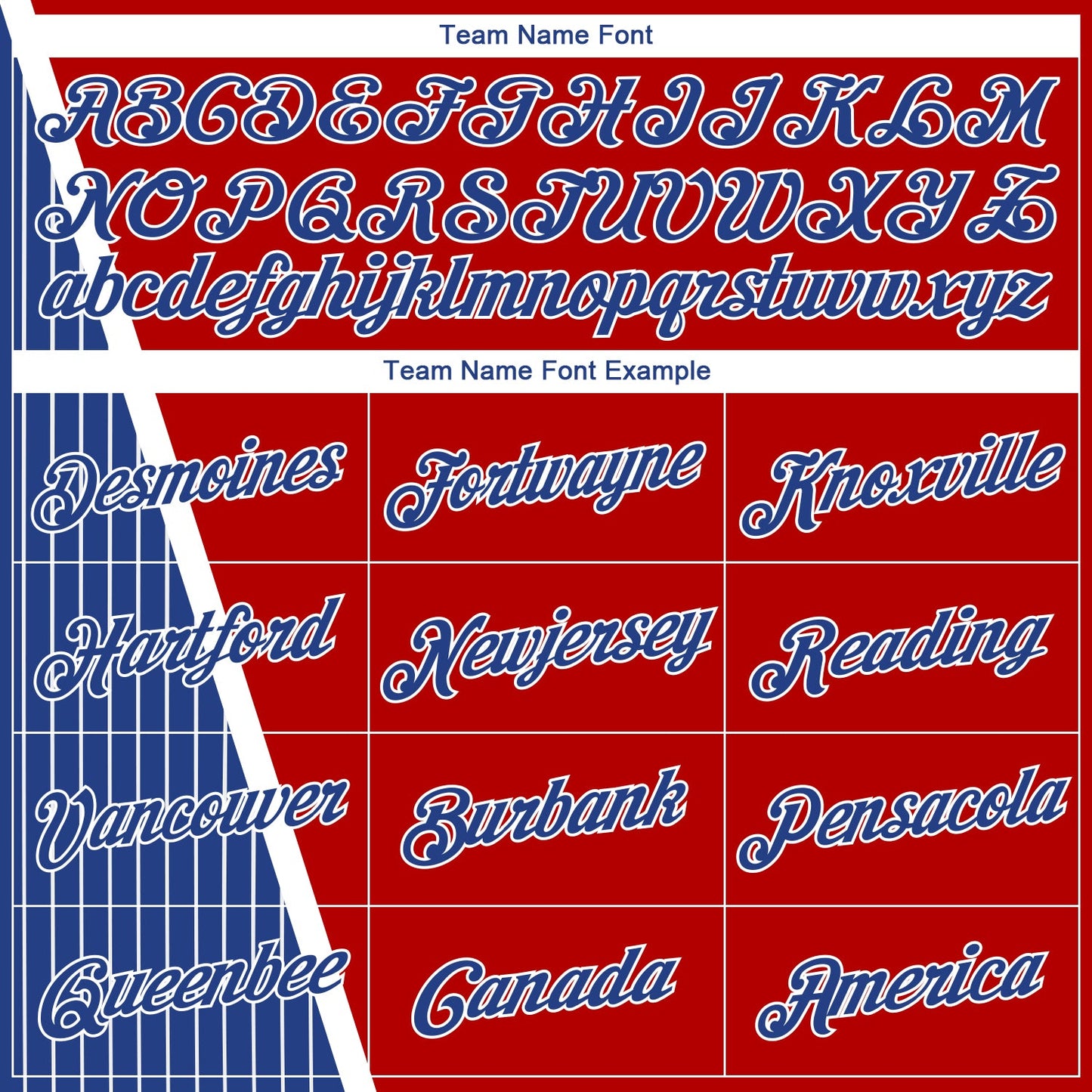 Custom Red Royal-White Triangle Pinstripes Authentic City Edition Basketball Jersey view 3