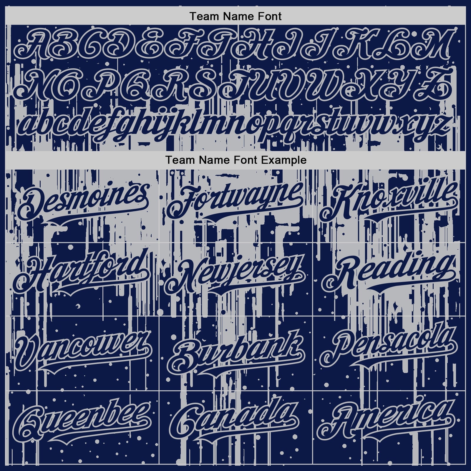 Custom Navy Gray 3D Pattern Design Dripping Splatter Art Authentic Baseball Jersey view 4