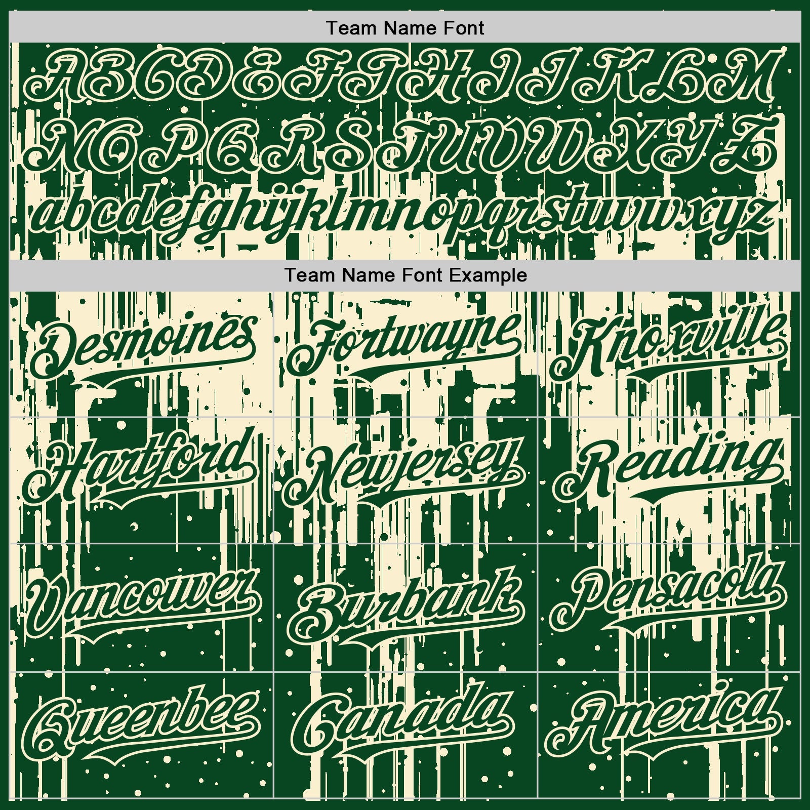 Custom Green Cream 3D Pattern Design Dripping Splatter Art Authentic Baseball Jersey view 4