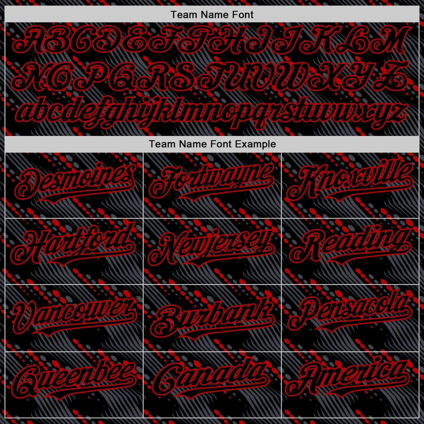 Custom Black Red 3D Pattern Design Slant Lines Authentic Baseball Jersey view 4