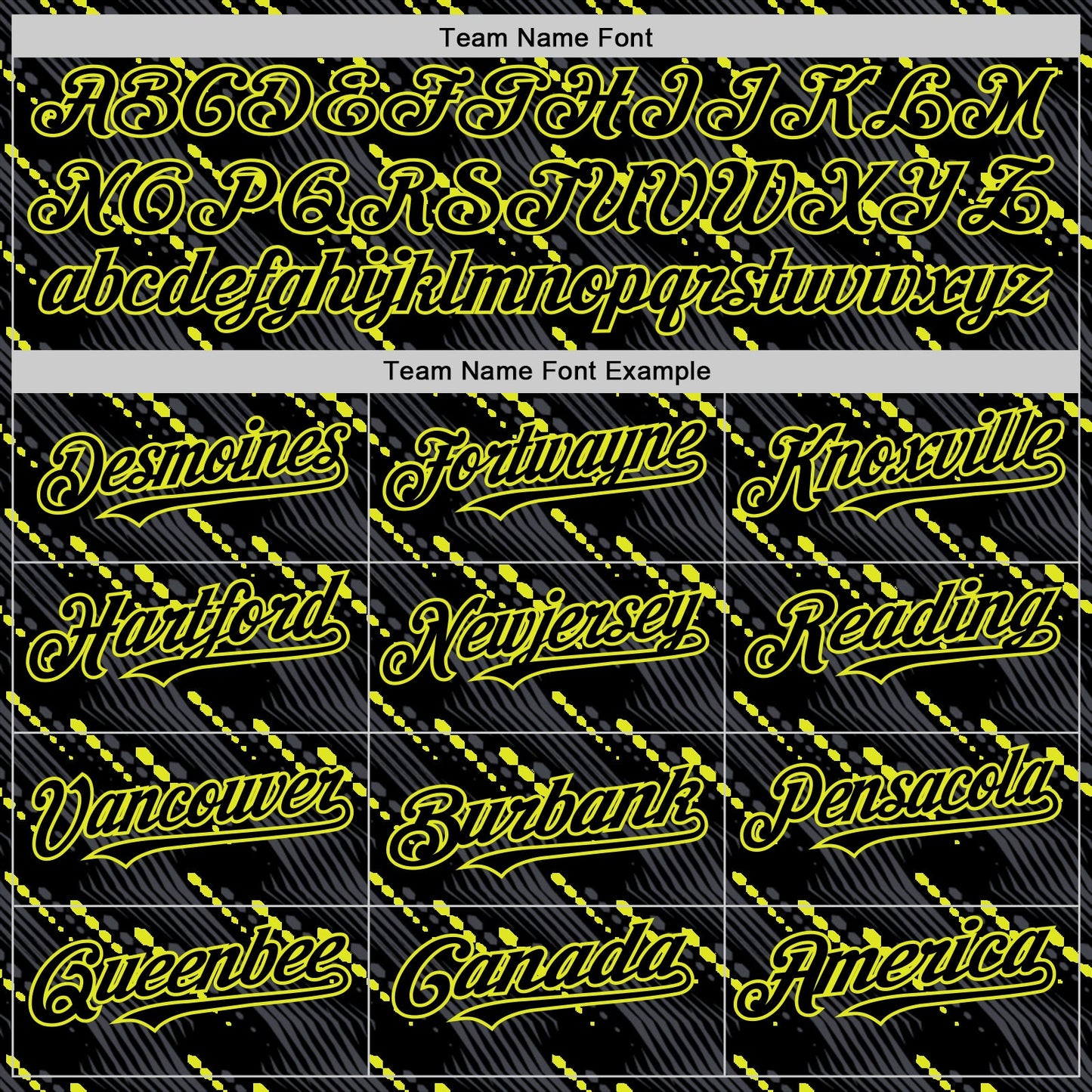 Custom Black Neon Yellow 3D Pattern Design Slant Lines Authentic Baseball Jersey view 4