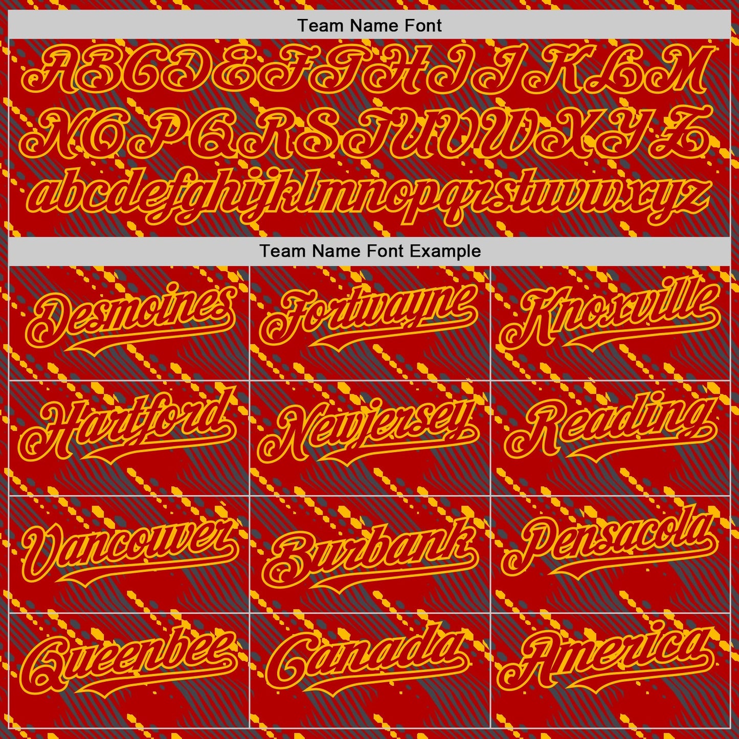 Custom Red Gold 3D Pattern Design Slant Lines Authentic Baseball Jersey view 4