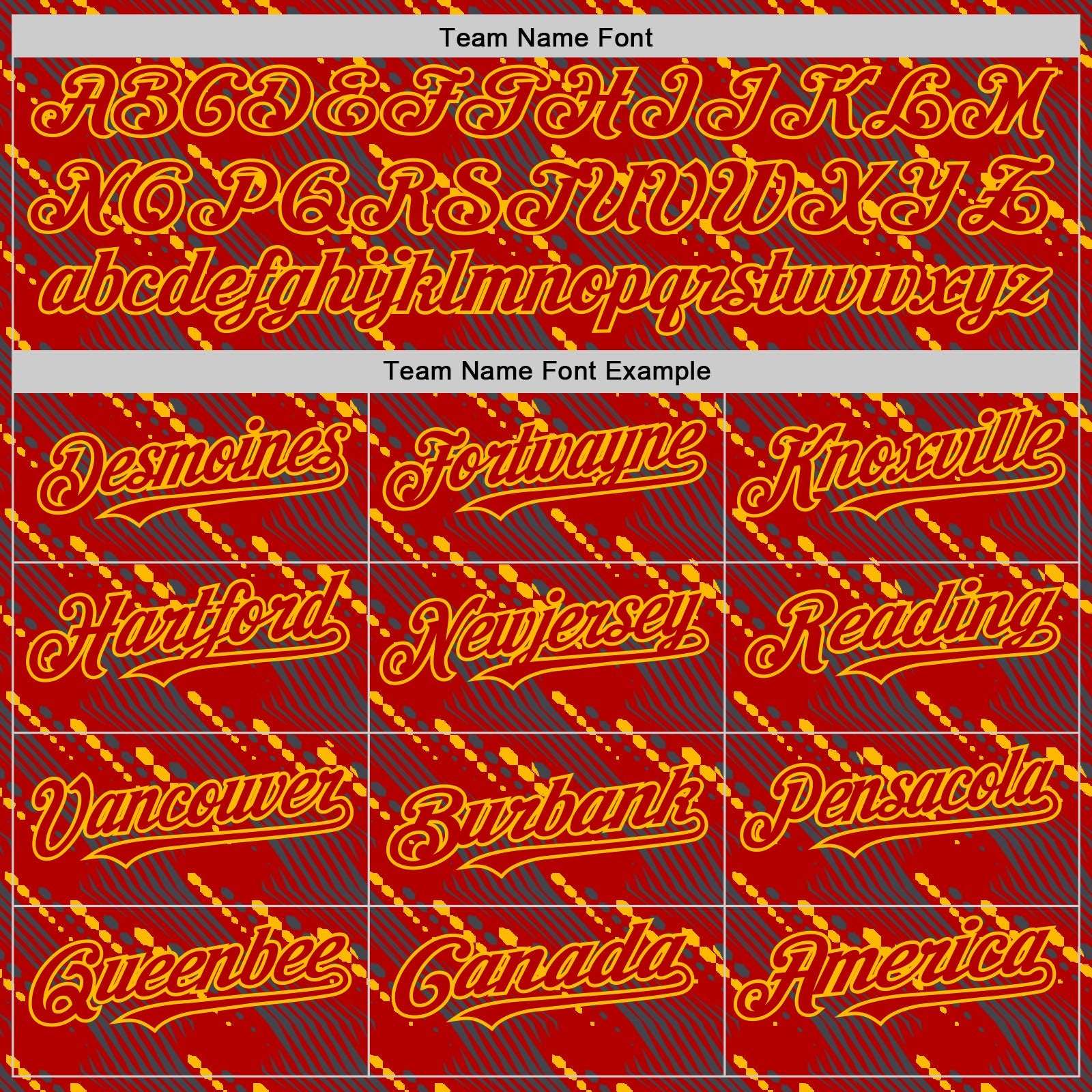 Custom Red Gold 3D Pattern Design Slant Lines Authentic Baseball Jersey view 4