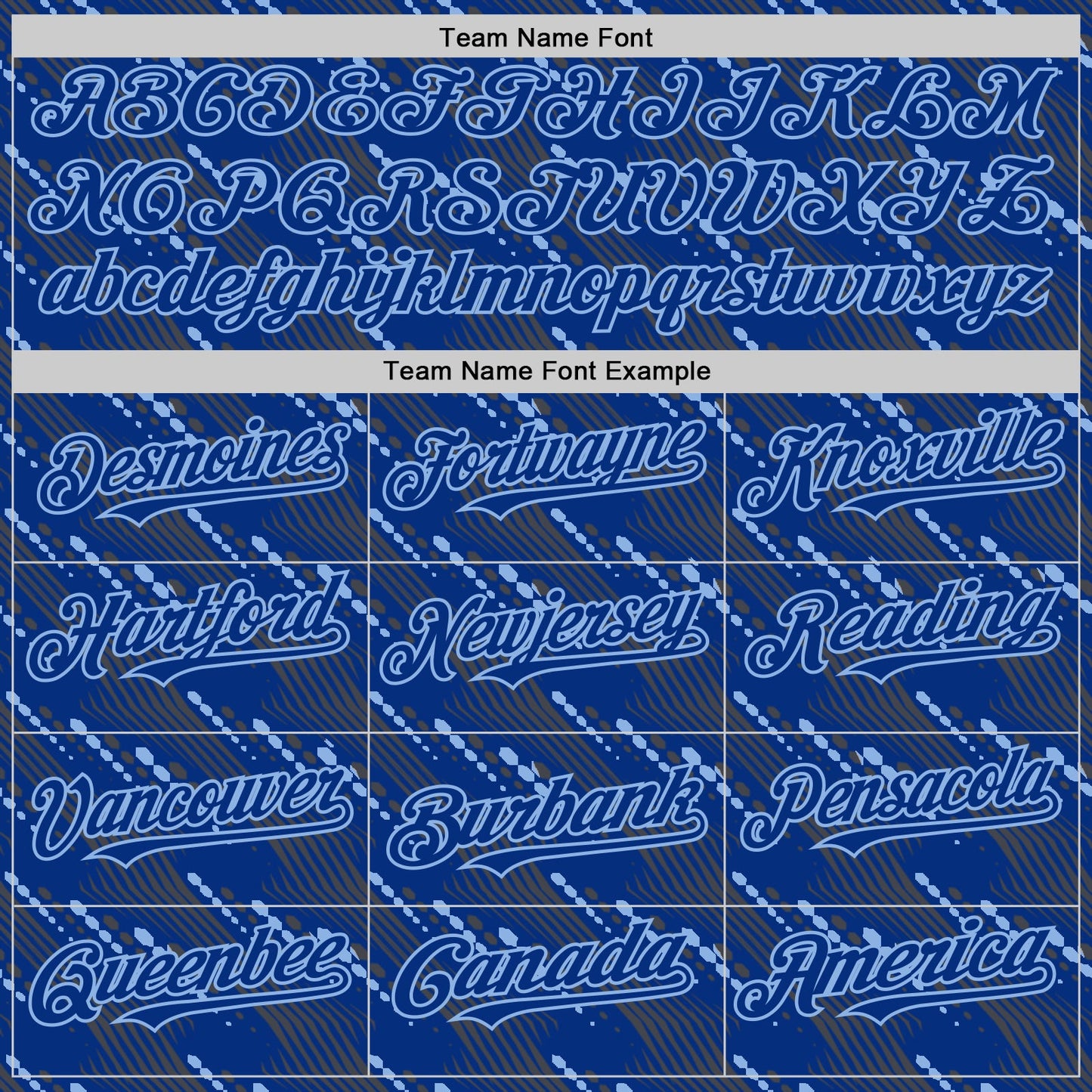 Custom Royal Light Blue 3D Pattern Design Slant Lines Authentic Baseball Jersey view 4