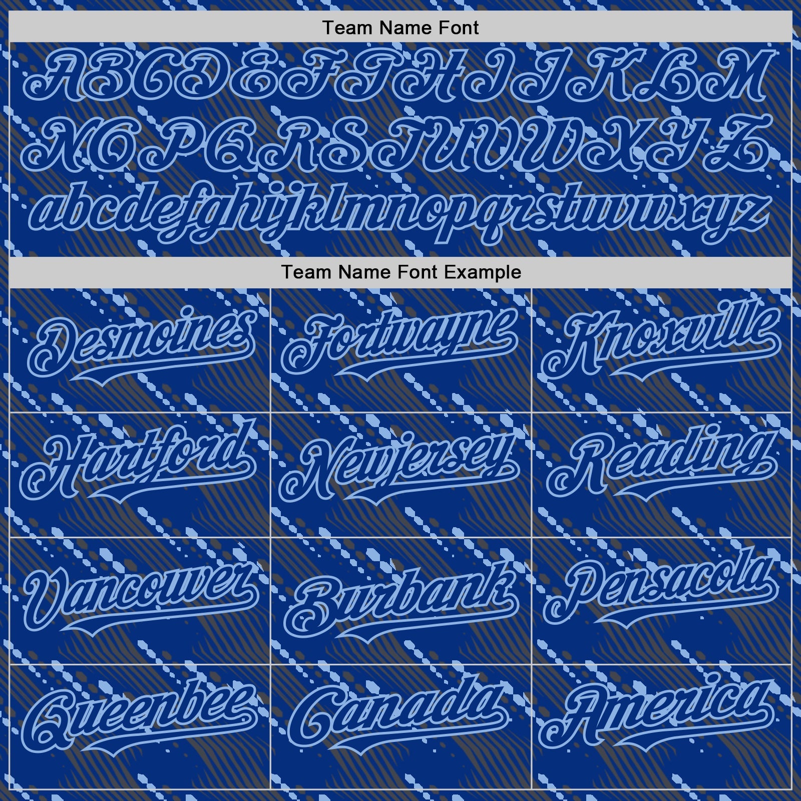 Custom Royal Light Blue 3D Pattern Design Slant Lines Authentic Baseball Jersey view 4