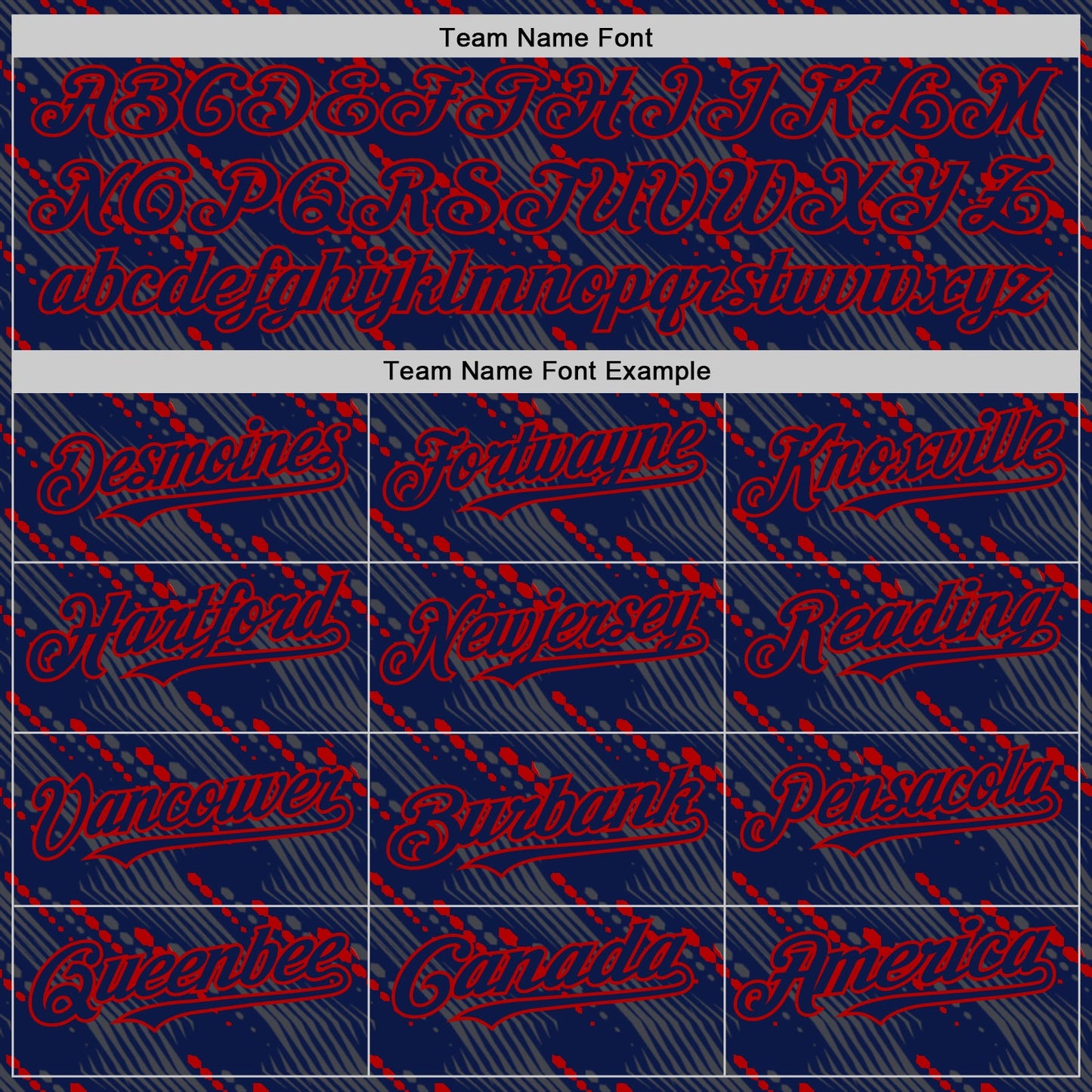 Custom Navy Red 3D Pattern Design Slant Lines Authentic Baseball Jersey view 4