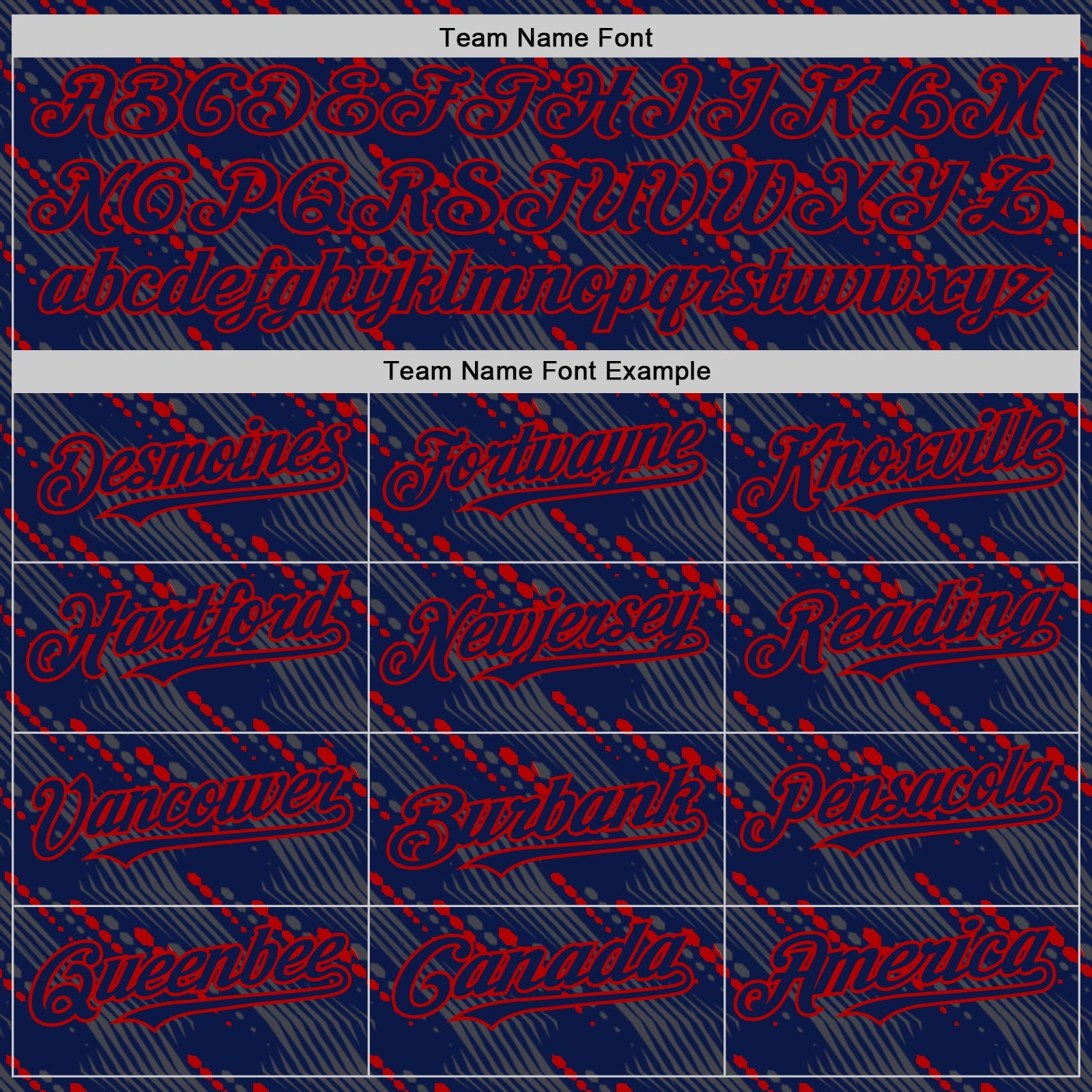 Custom Navy Red 3D Pattern Design Slant Lines Authentic Baseball Jersey view 4