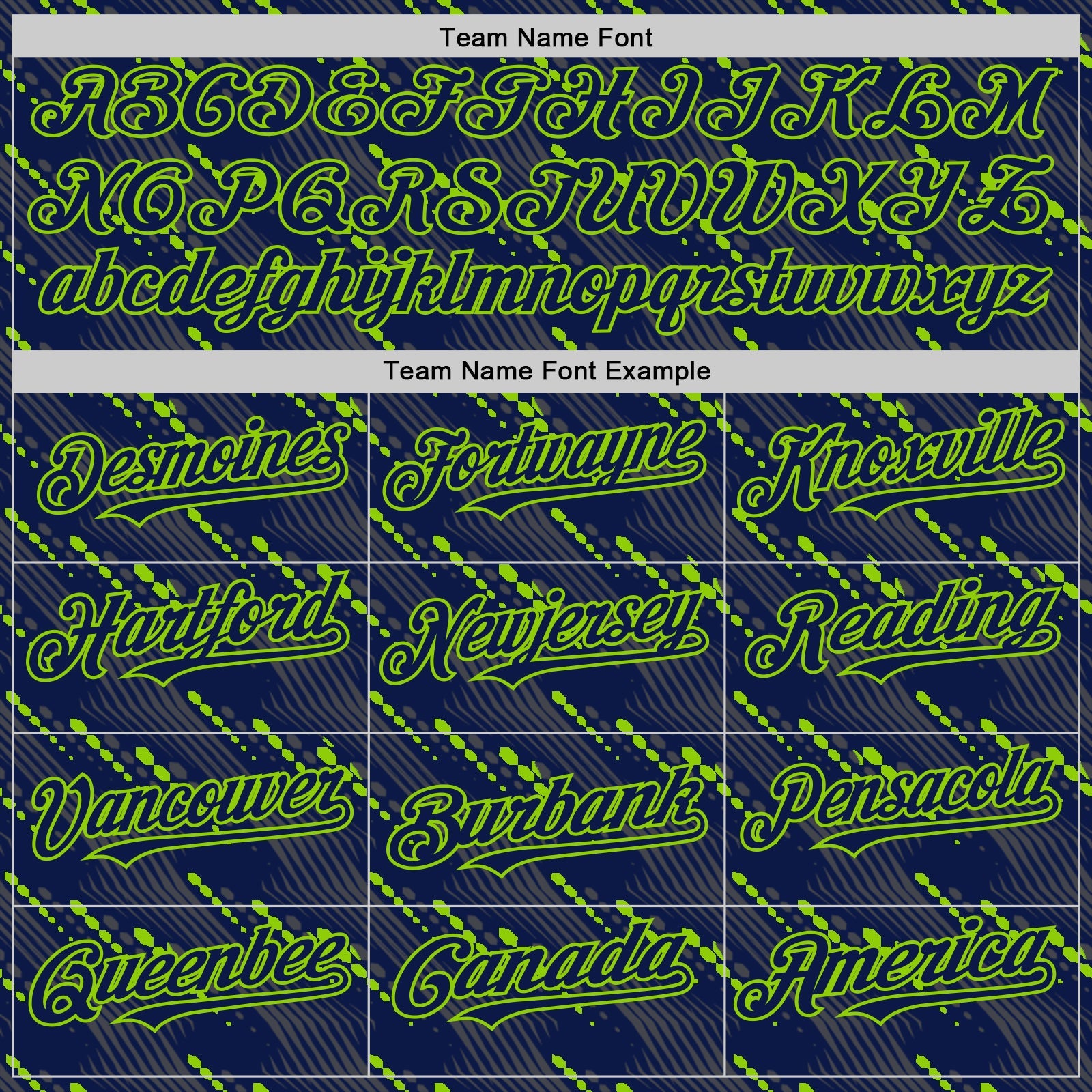 Custom Navy Neon Green 3D Pattern Design Slant Lines Authentic Baseball Jersey view 4