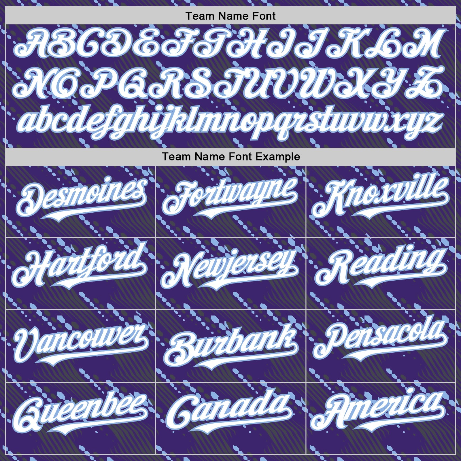 Custom Purple White-Light Blue 3D Pattern Design Slant Lines Authentic Baseball Jersey view 4