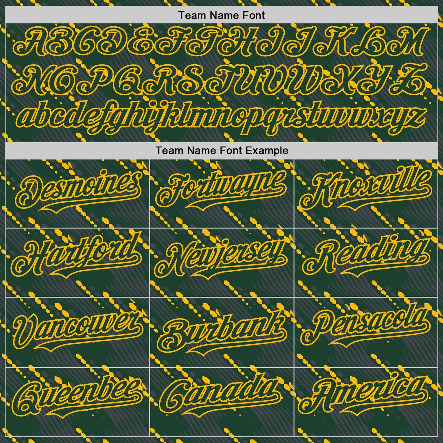 Custom Green Green-Gold 3D Pattern Design Slant Lines Authentic Baseball Jersey view 4