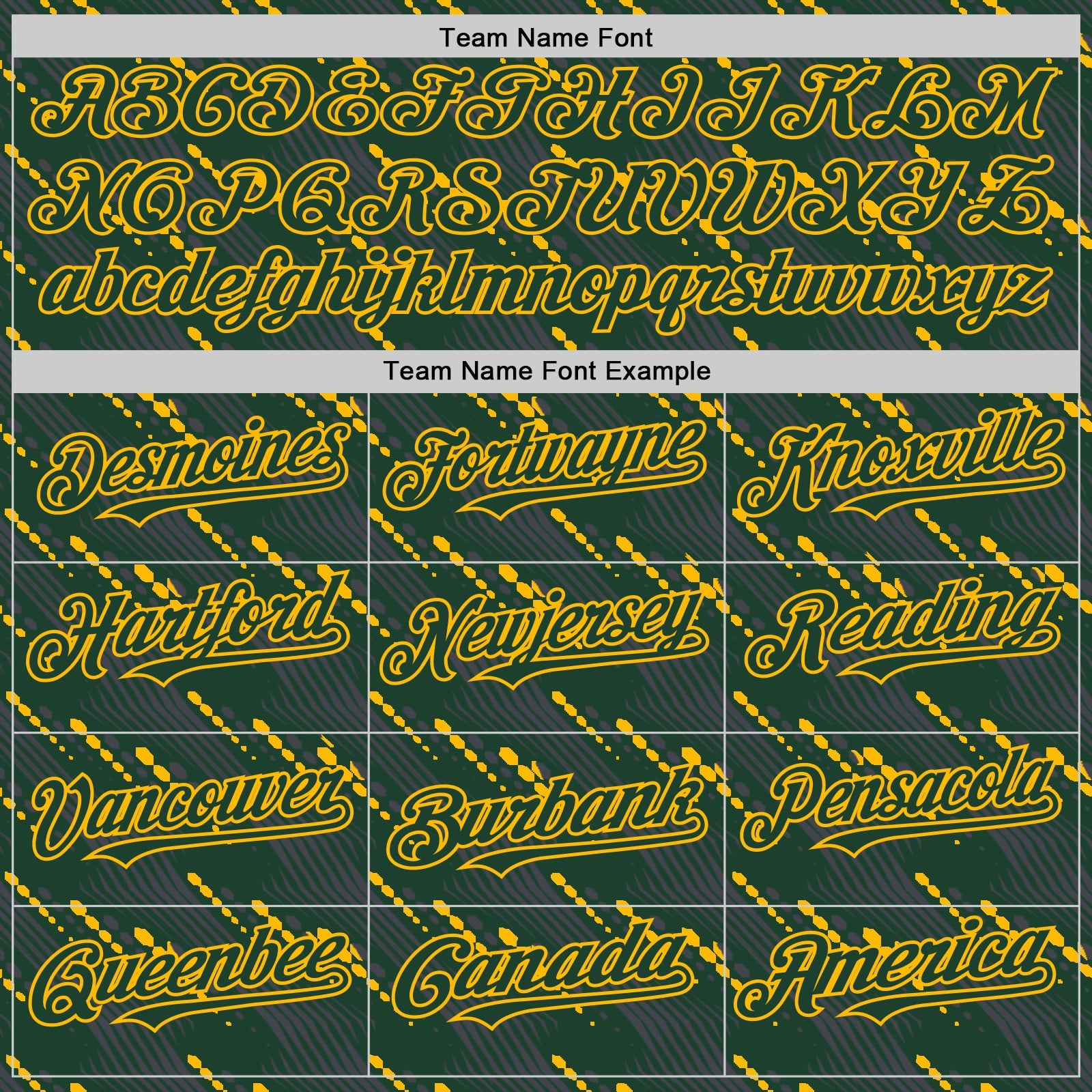 Custom Green Green-Gold 3D Pattern Design Slant Lines Authentic Baseball Jersey view 4