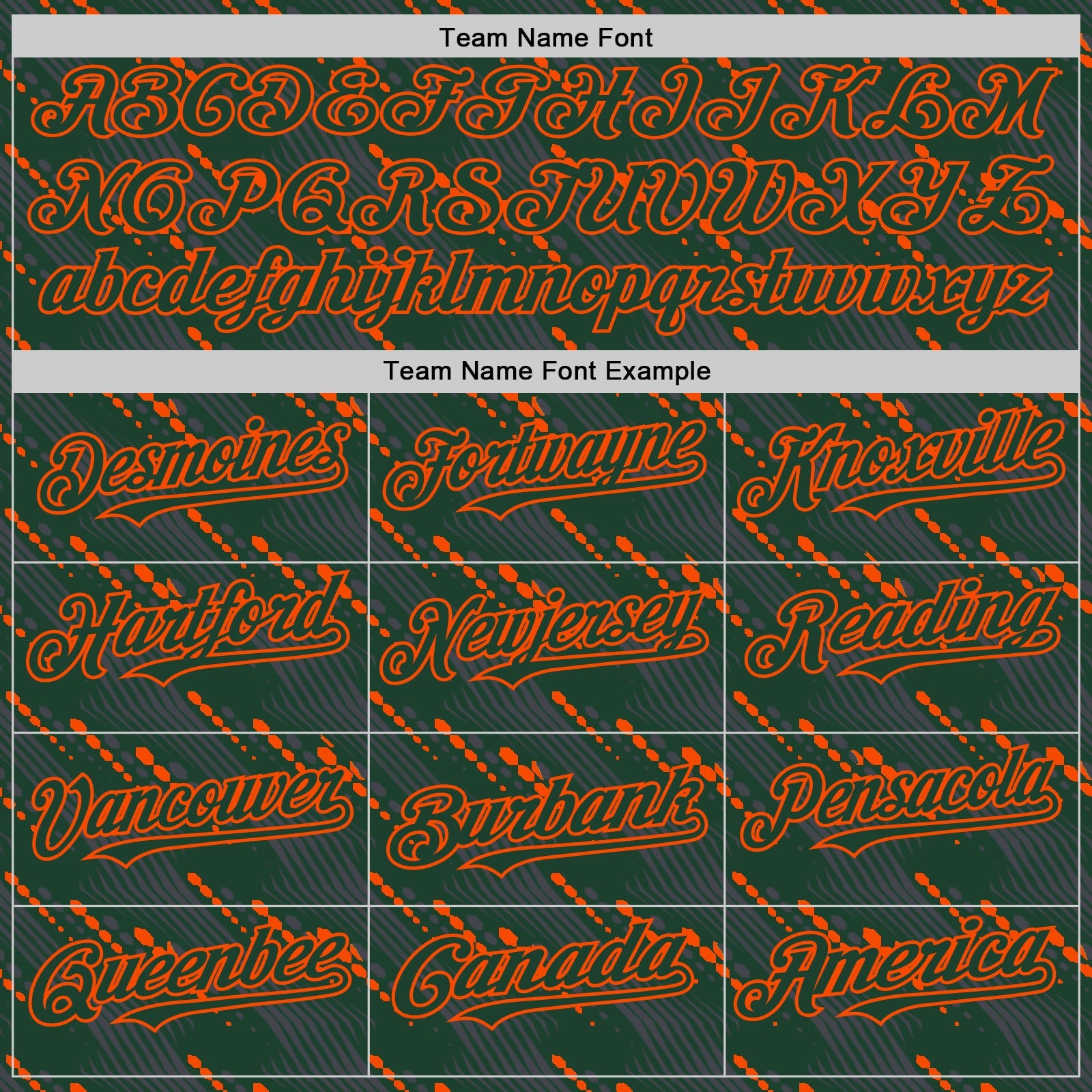 Custom Green Green-Orange 3D Pattern Design Slant Lines Authentic Baseball Jersey view 4