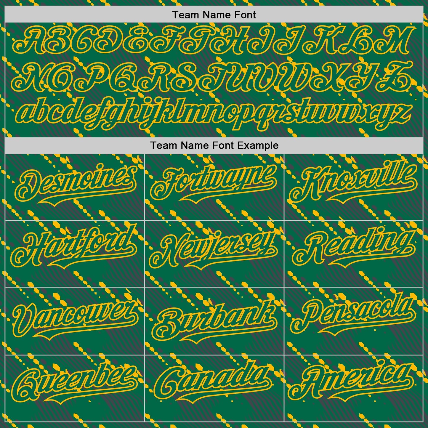 Custom Kelly Green-Gold 3D Pattern Design Slant Lines Authentic Baseball Jersey view 4