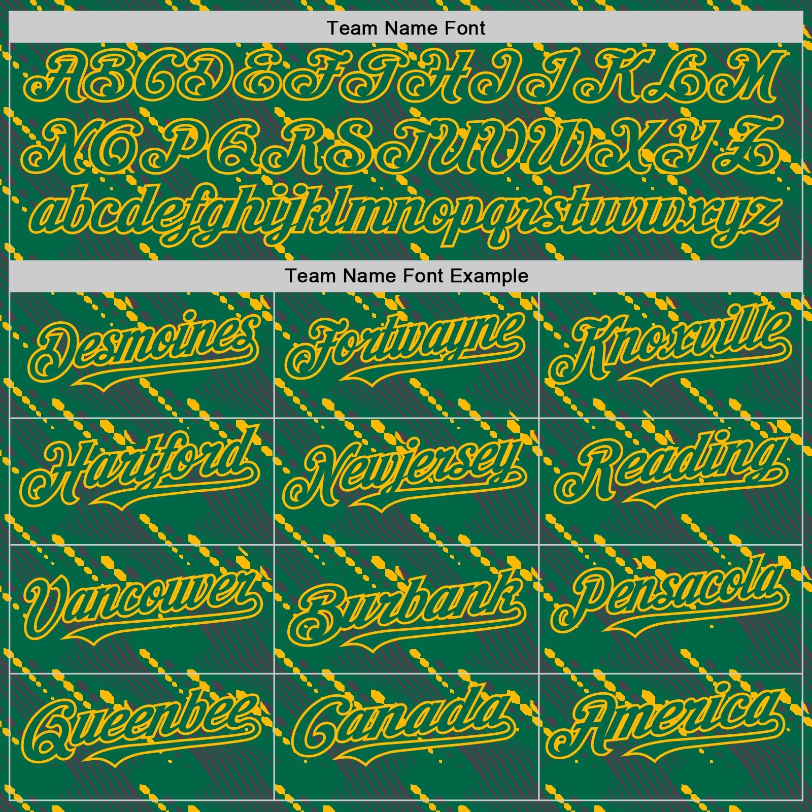 Custom Kelly Green-Gold 3D Pattern Design Slant Lines Authentic Baseball Jersey view 4