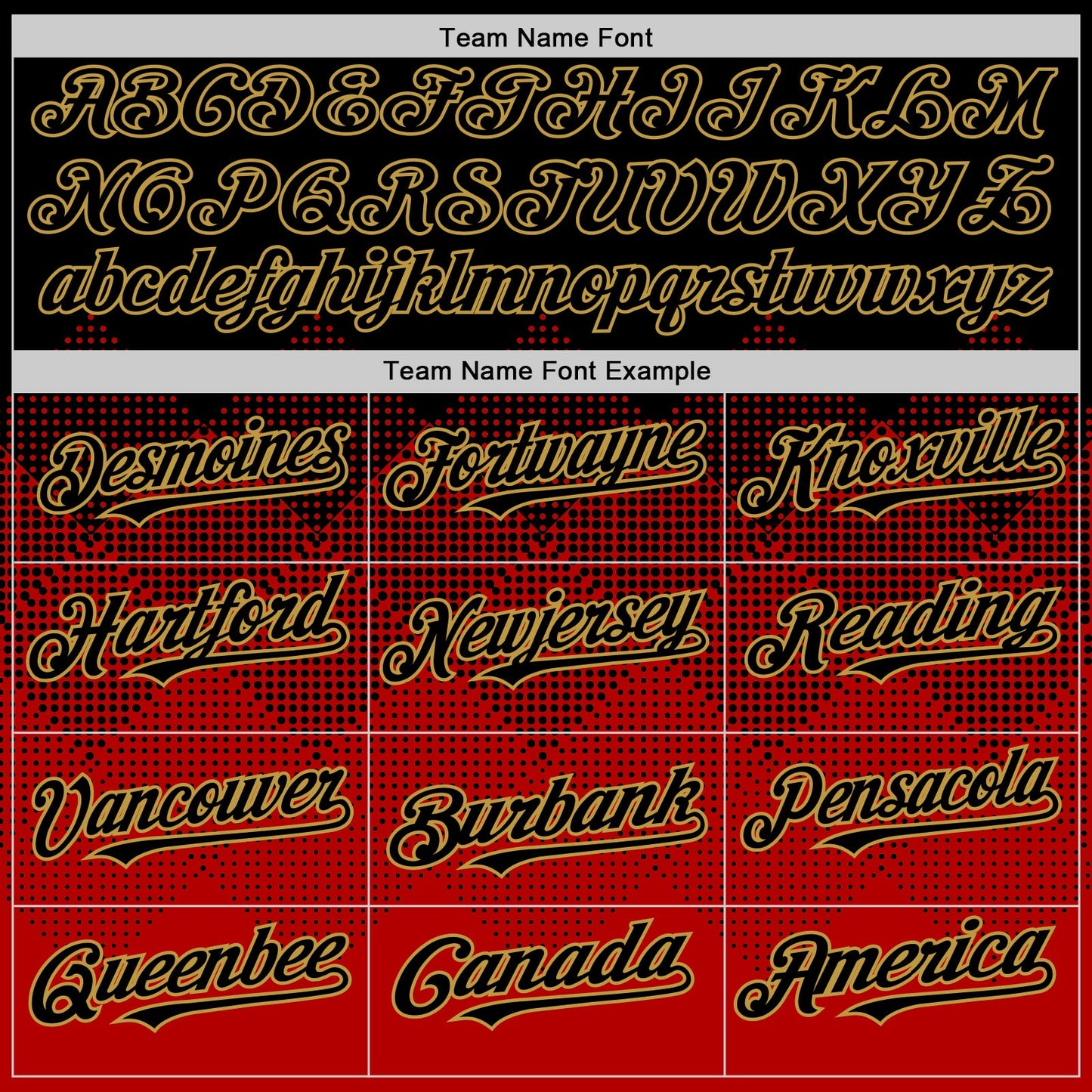 Custom Black Red-Old Gold 3D Pattern Design Gradient Square Shapes Authentic Baseball Jersey view 4