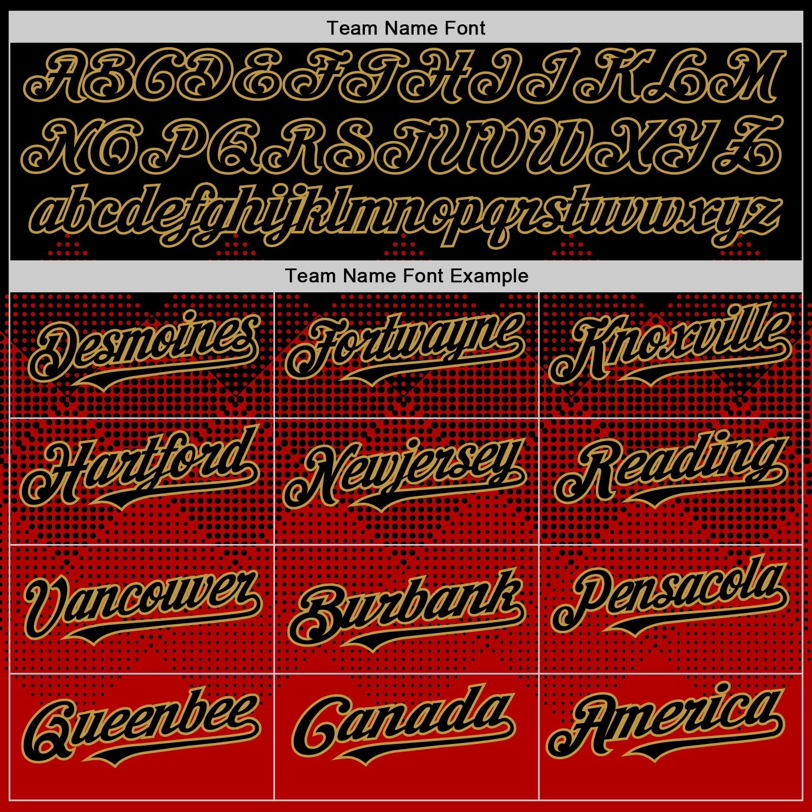 Custom Black Red-Old Gold 3D Pattern Design Gradient Square Shapes Authentic Baseball Jersey view 4