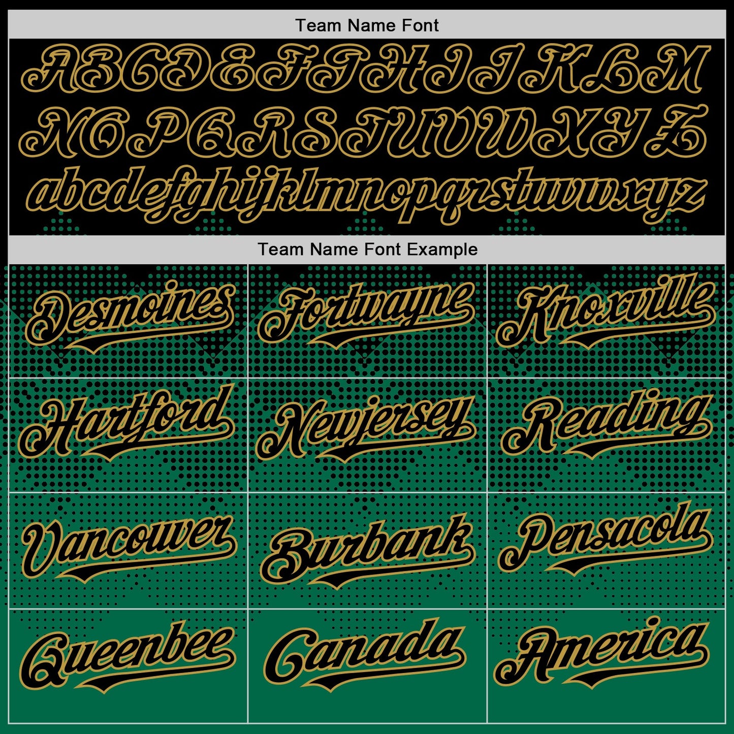 Custom Black Kelly Green-Old Gold 3D Pattern Design Gradient Square Shapes Authentic Baseball Jersey view 4