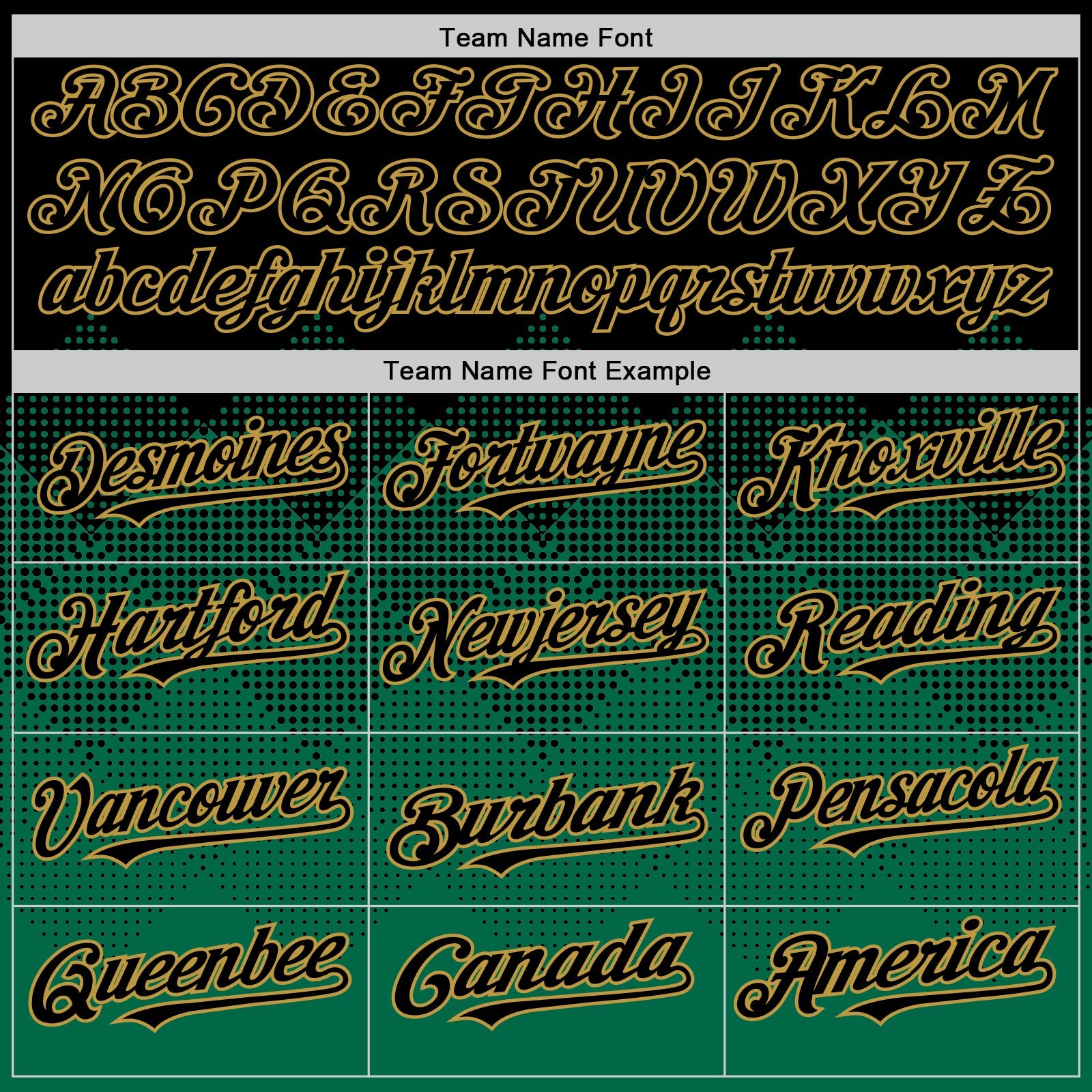 Custom Black Kelly Green-Old Gold 3D Pattern Design Gradient Square Shapes Authentic Baseball Jersey view 4