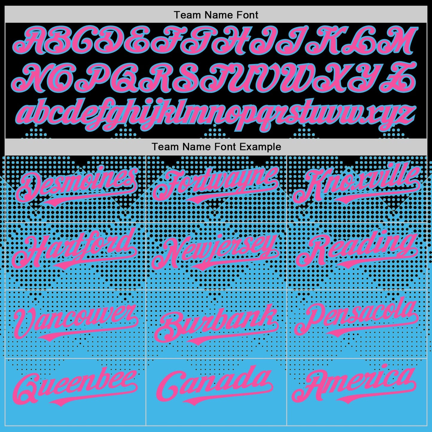 Custom Black Pink-Sky Blue 3D Pattern Design Gradient Square Shapes Authentic Baseball Jersey view 4