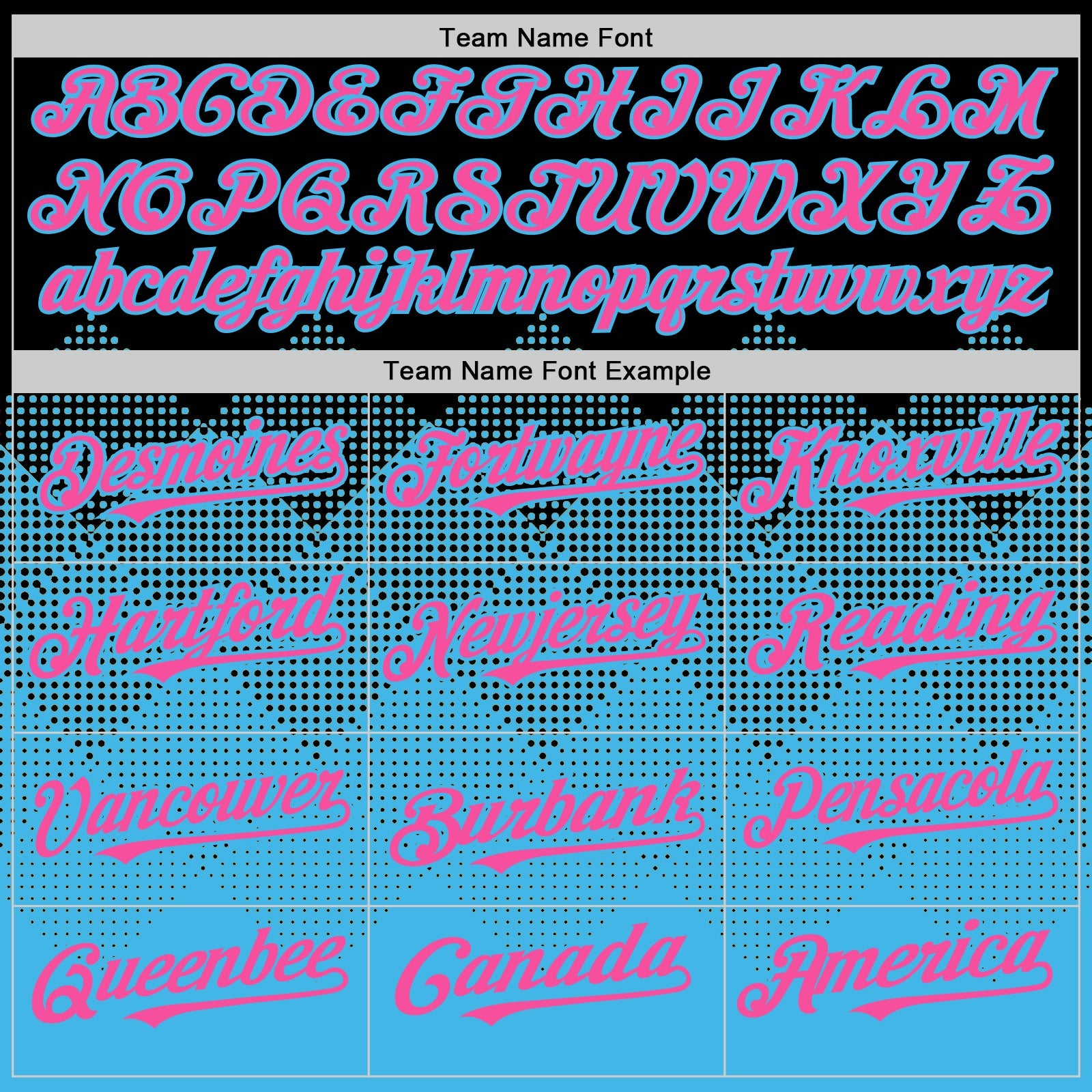 Custom Black Pink-Sky Blue 3D Pattern Design Gradient Square Shapes Authentic Baseball Jersey view 4