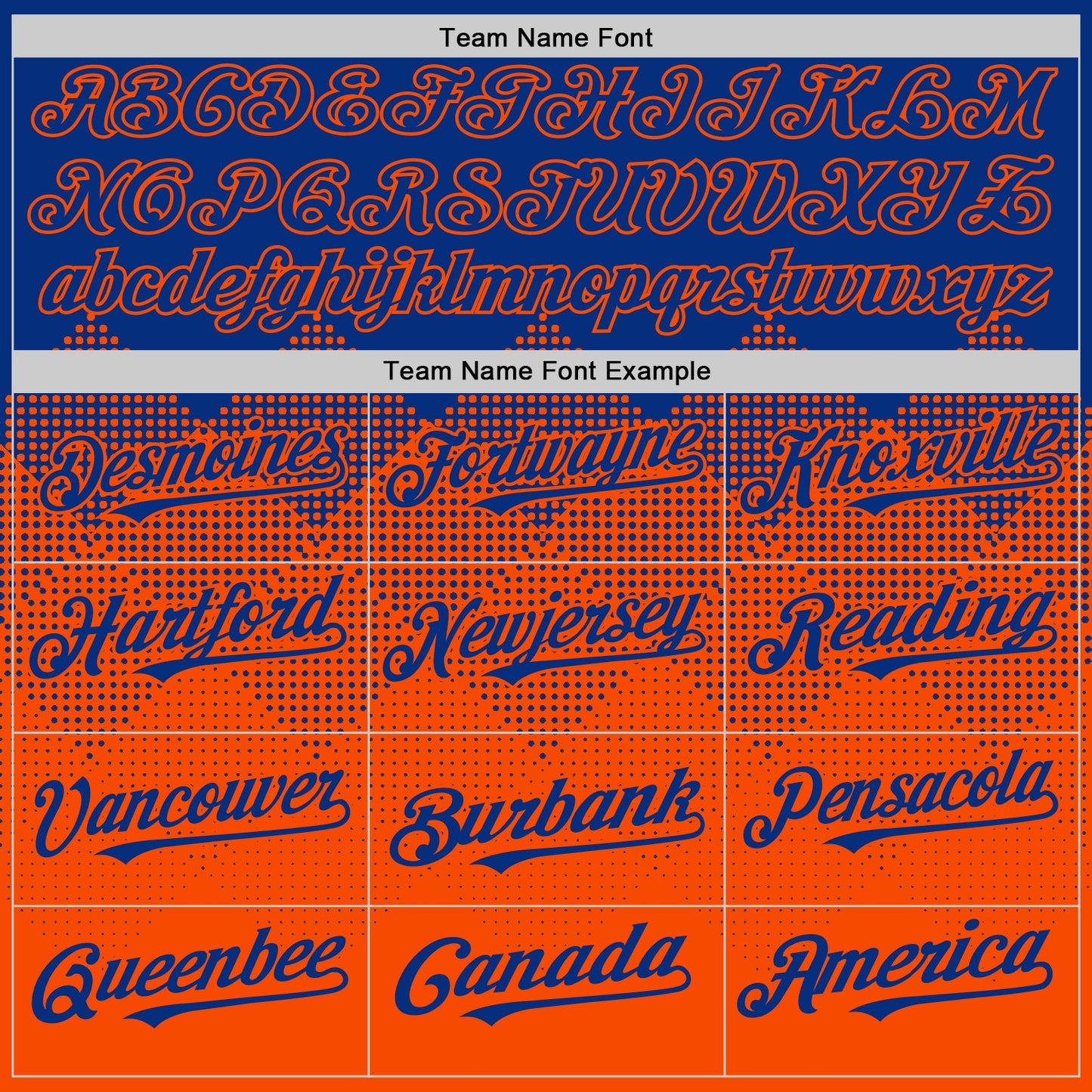 Custom Royal Orange 3D Pattern Design Gradient Square Shapes Authentic Baseball Jersey view 4