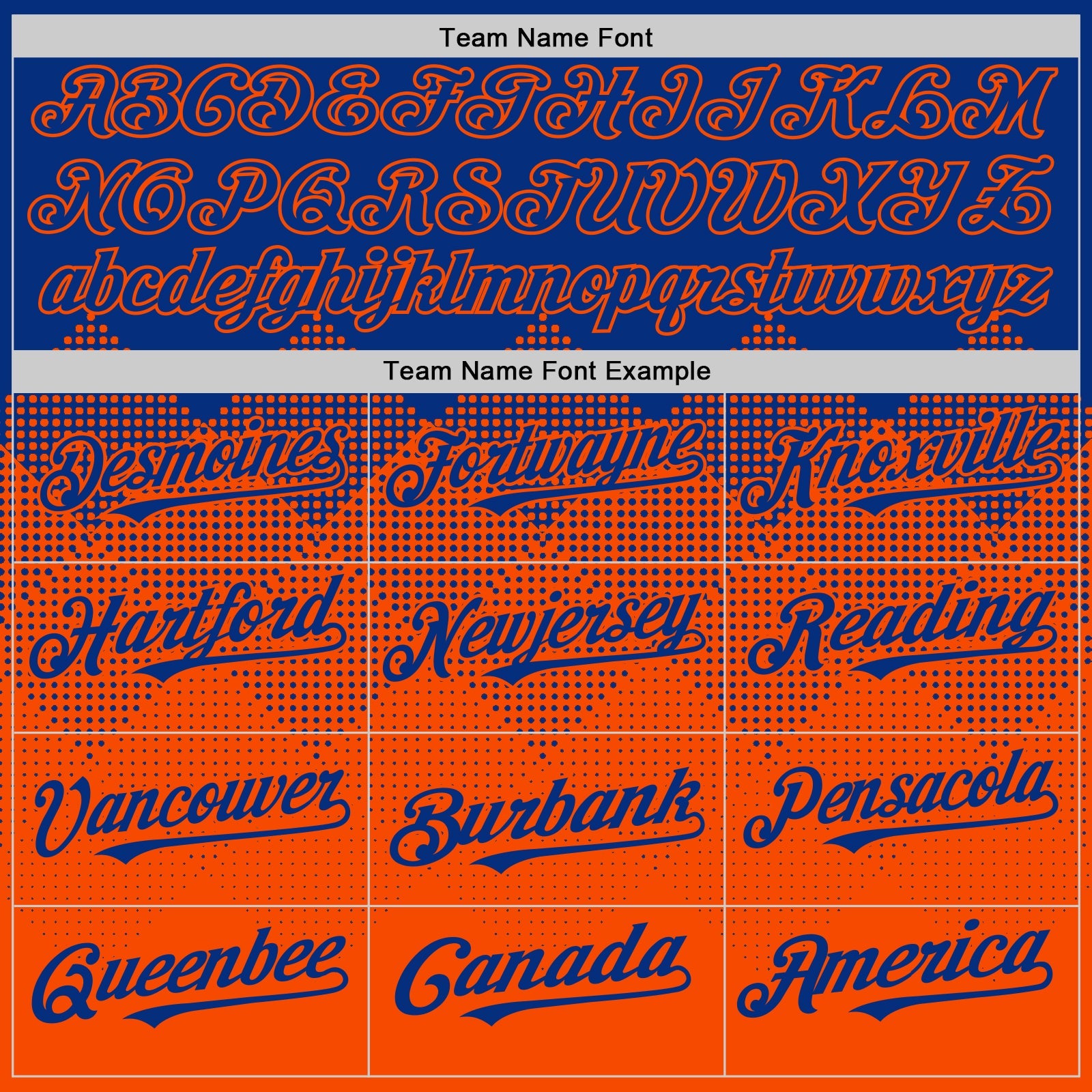 Custom Royal Orange 3D Pattern Design Gradient Square Shapes Authentic Baseball Jersey view 4