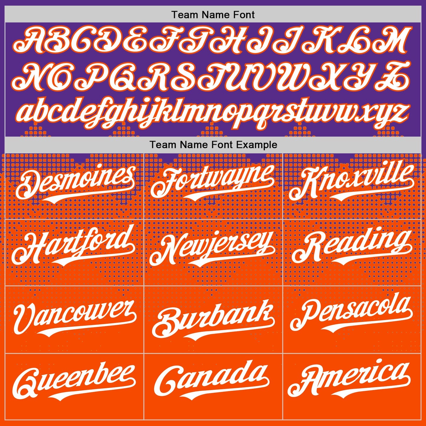 Custom Purple White-Orange 3D Pattern Design Gradient Square Shapes Authentic Baseball Jersey view 4