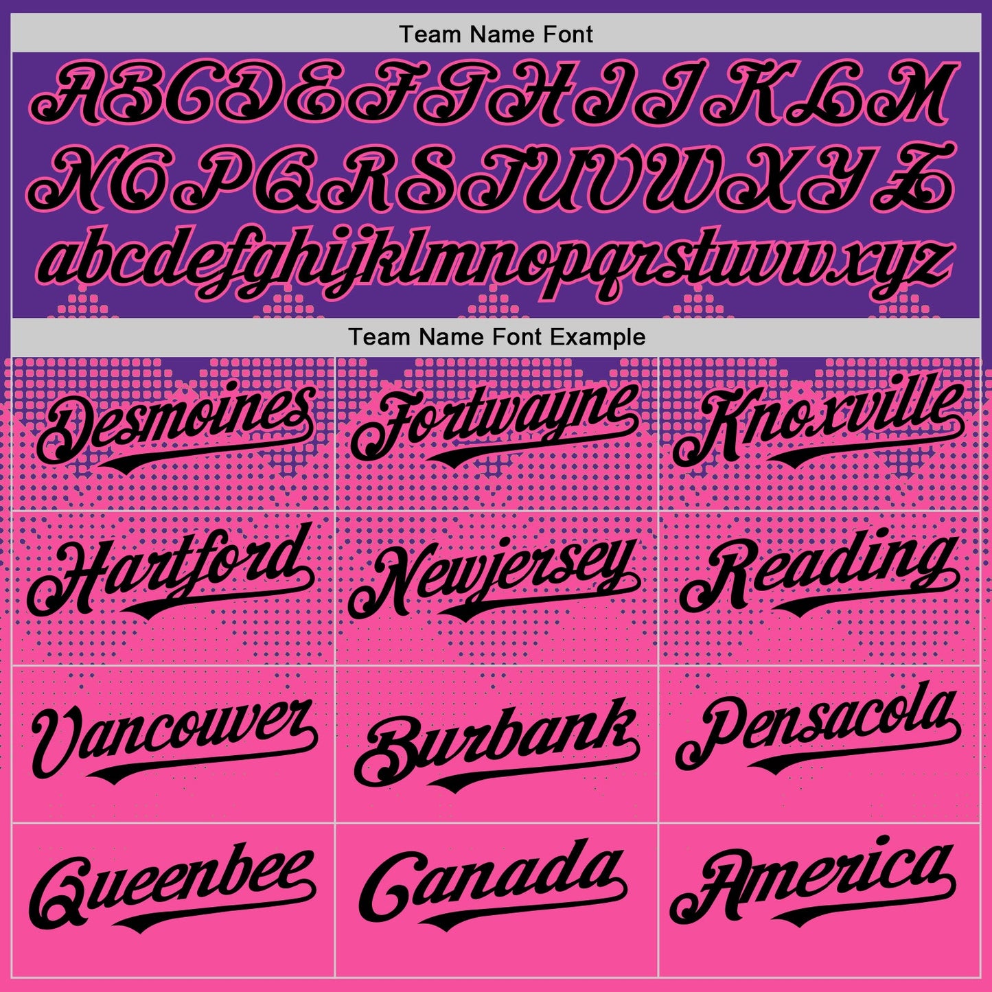Custom Purple Black-Pink 3D Pattern Design Gradient Square Shapes Authentic Baseball Jersey view 4