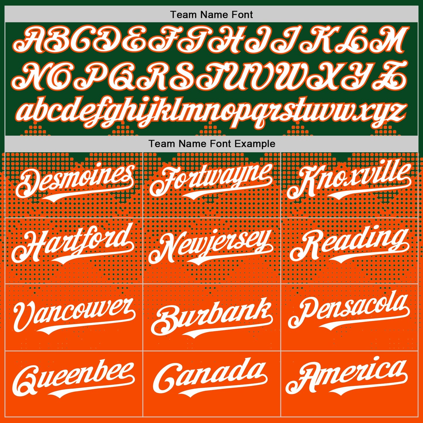 Custom Green White-Orange 3D Pattern Design Gradient Square Shapes Authentic Baseball Jersey view 4