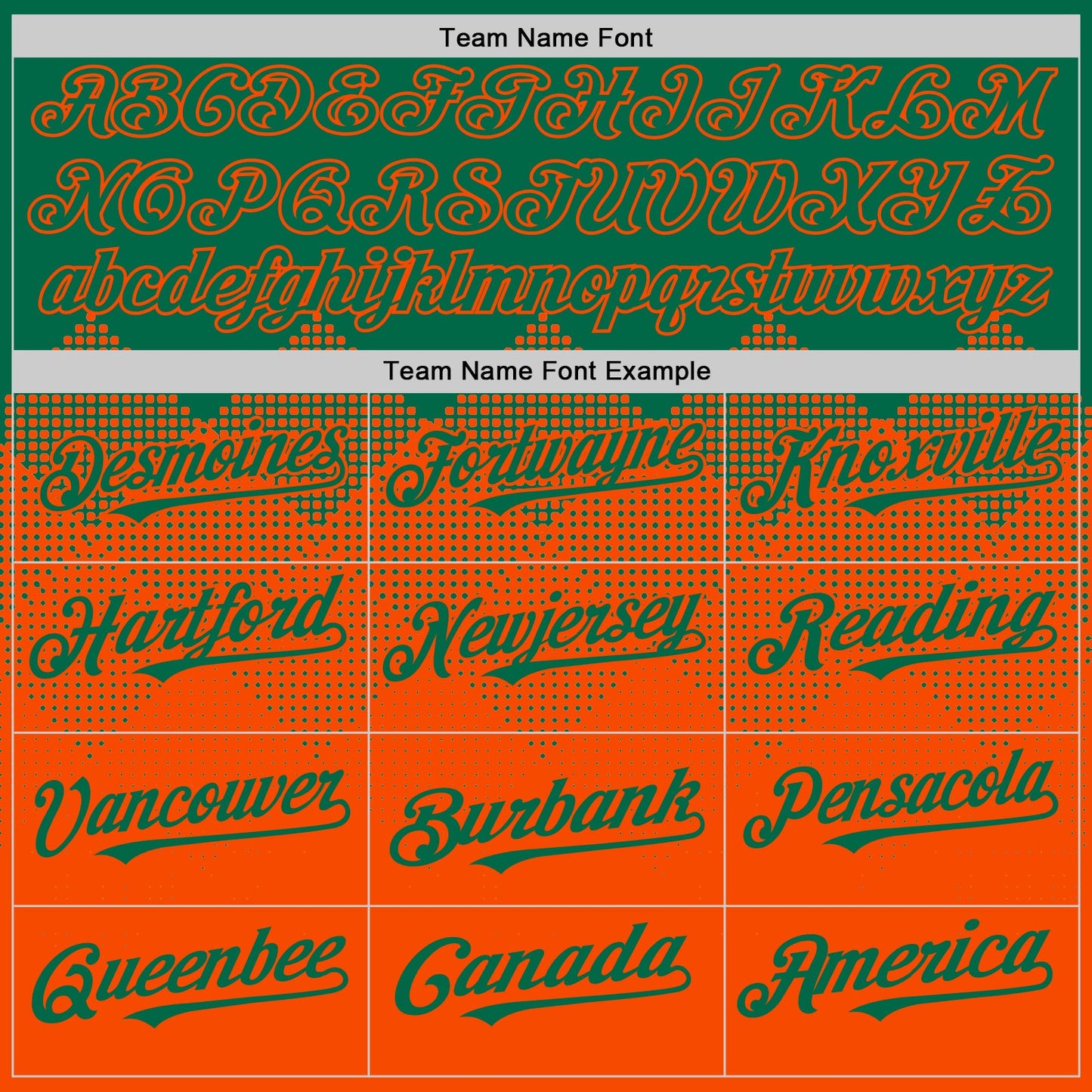 Custom Kelly Green Orange 3D Pattern Design Gradient Square Shapes Authentic Baseball Jersey view 4