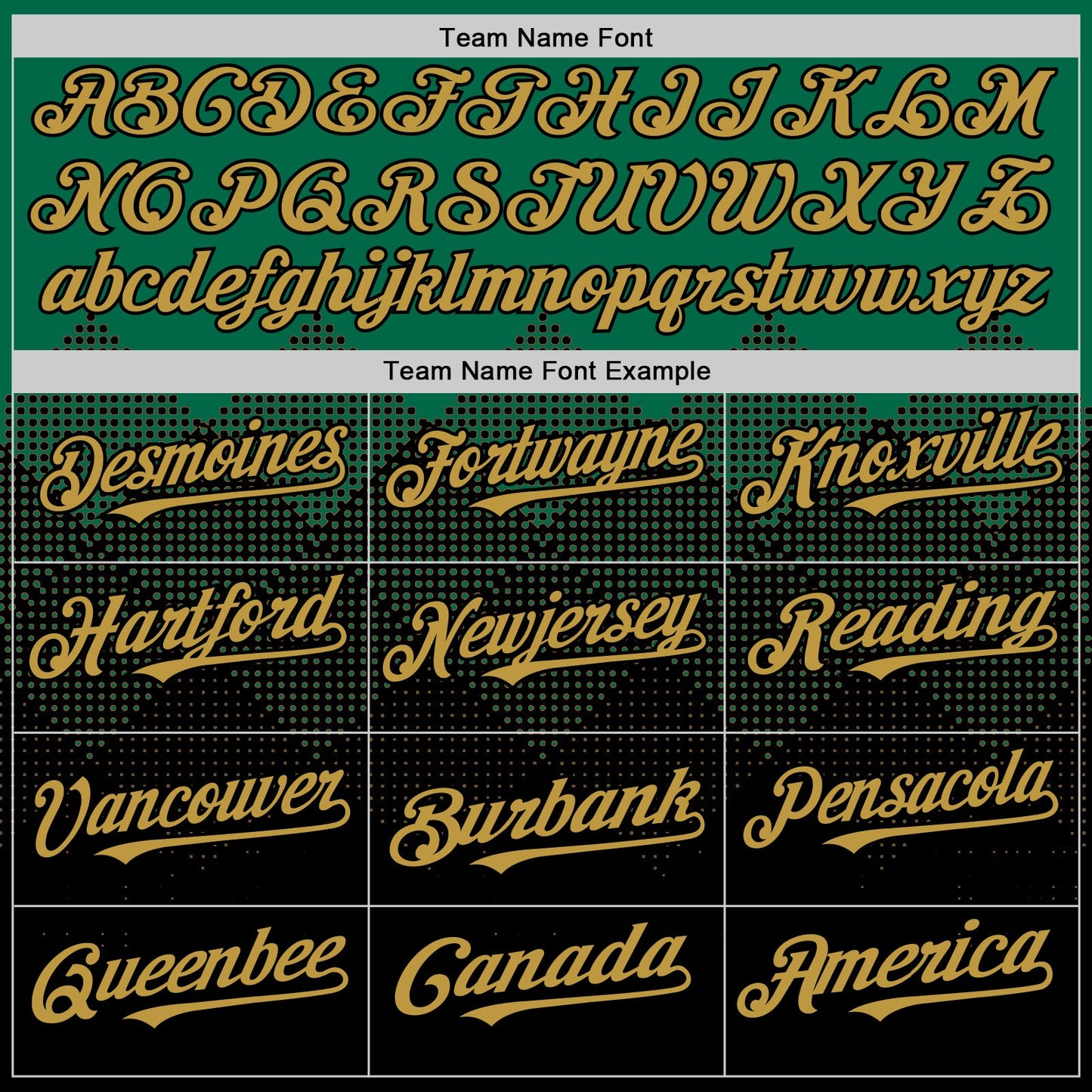 Custom Kelly Green Old Gold-Black 3D Pattern Design Gradient Square Shapes Authentic Baseball Jersey view 4