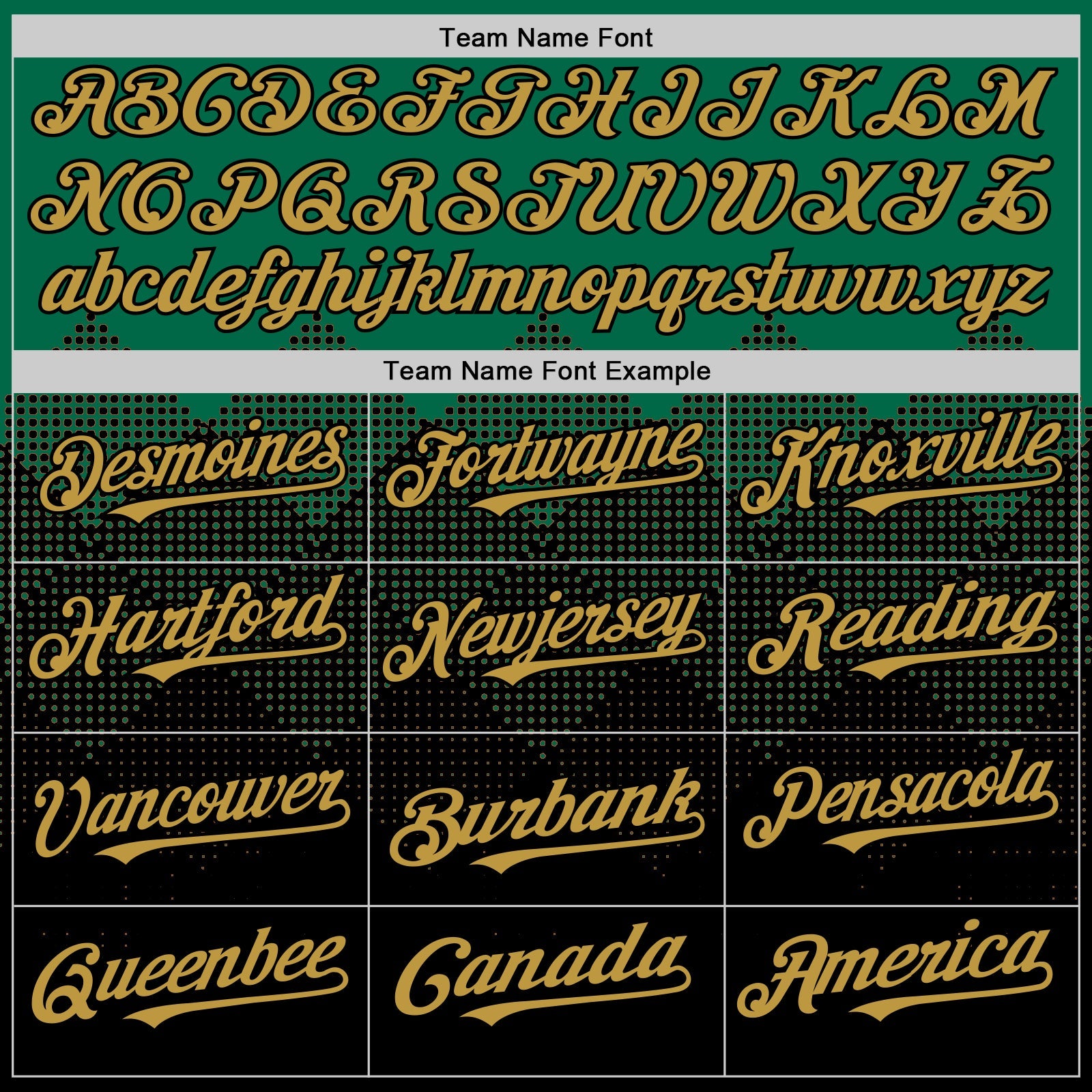 Custom Kelly Green Old Gold-Black 3D Pattern Design Gradient Square Shapes Authentic Baseball Jersey view 4